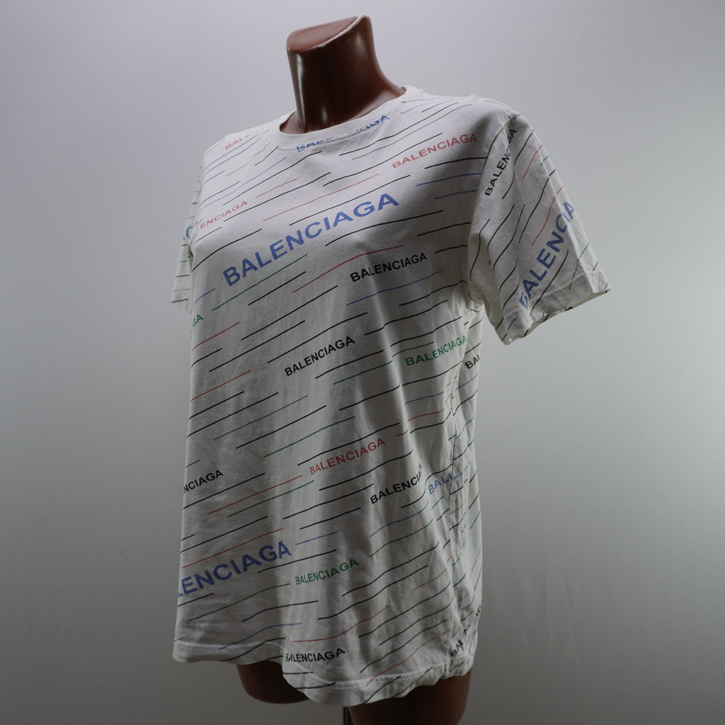 Camiseta Balenciaga para Mujer Usada - Blanca, XXL