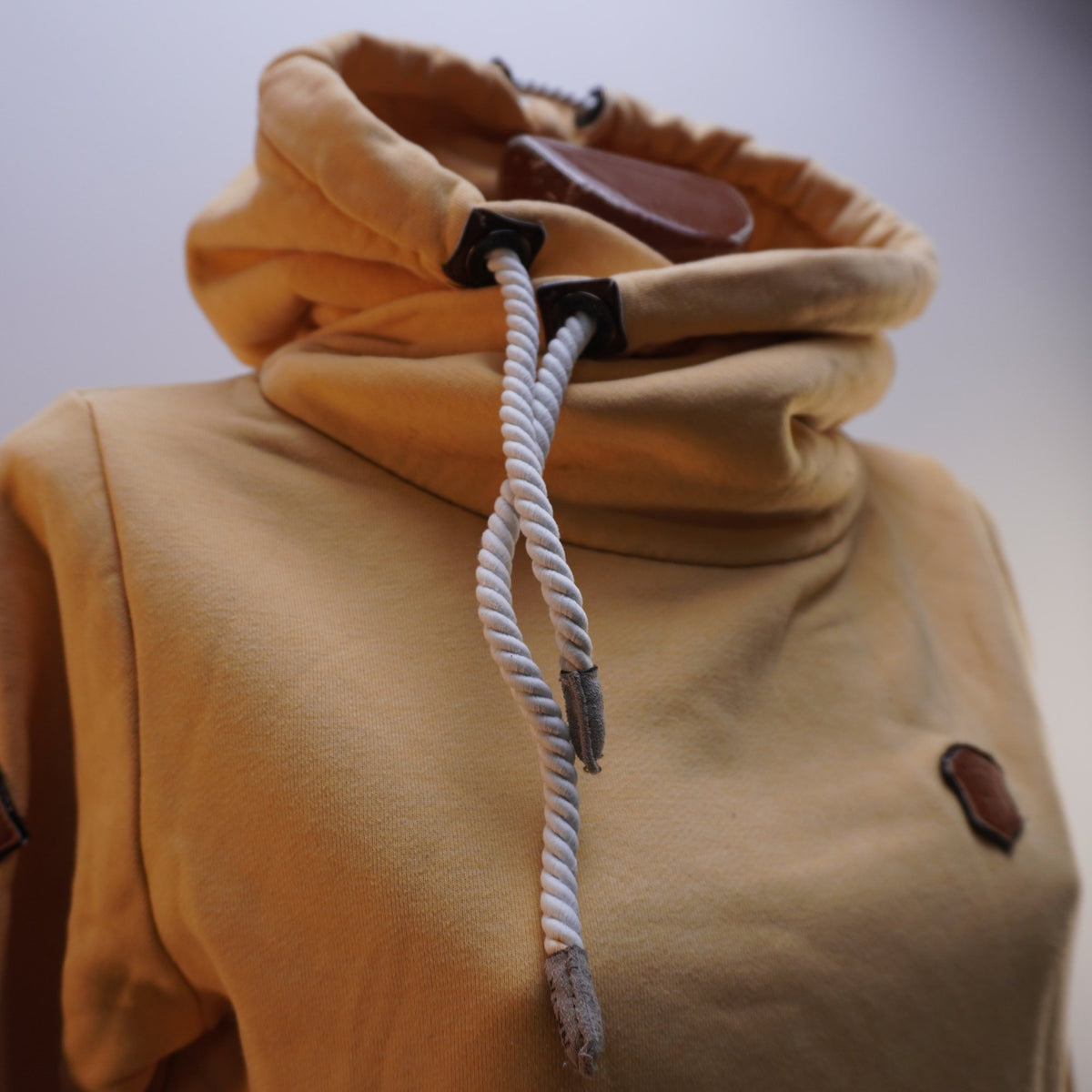 Sudadera con Capucha Naketano para Mujer Usada - Amarilla, M