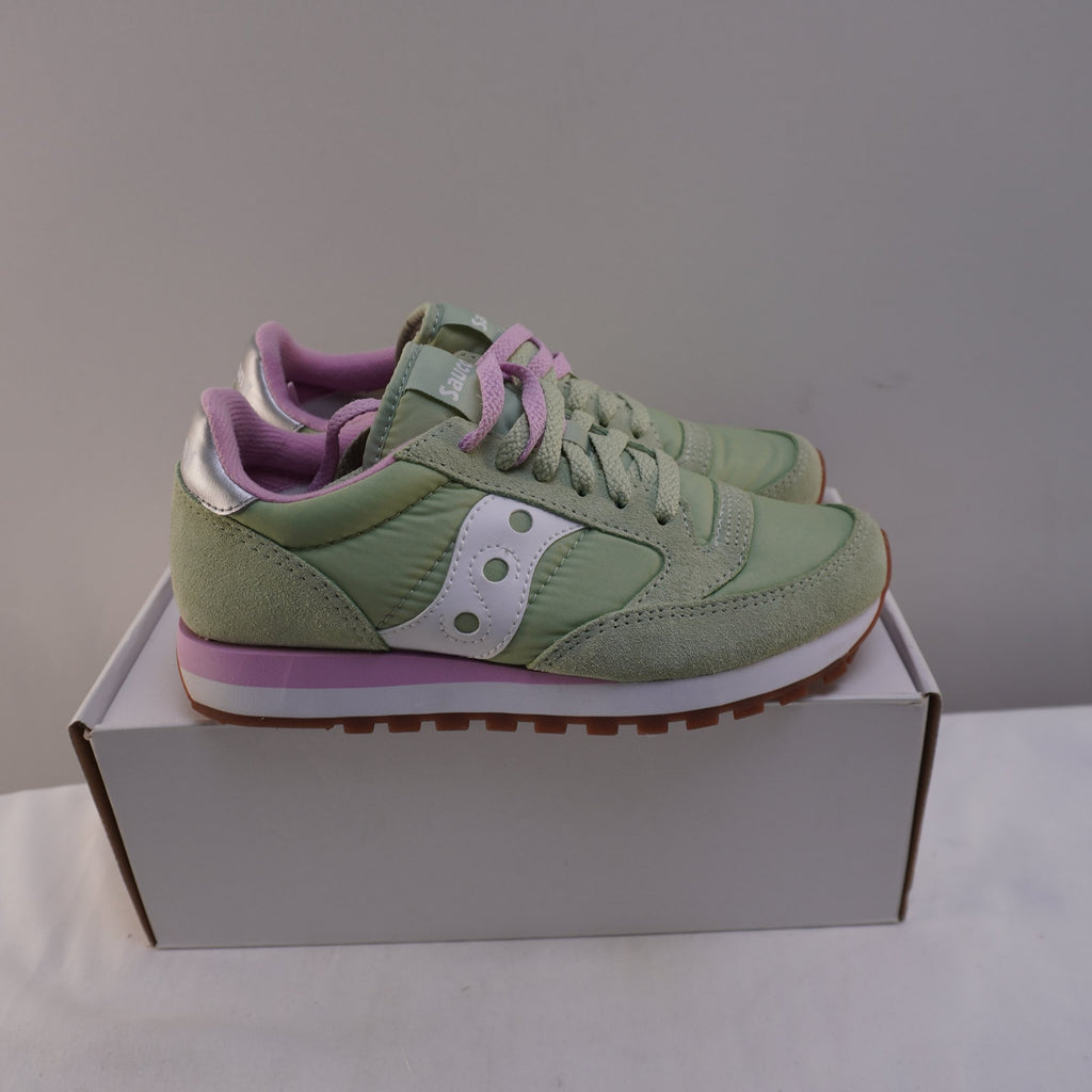 Zapatillas Saucony para Mujer Usadas - Verde, Talla 38