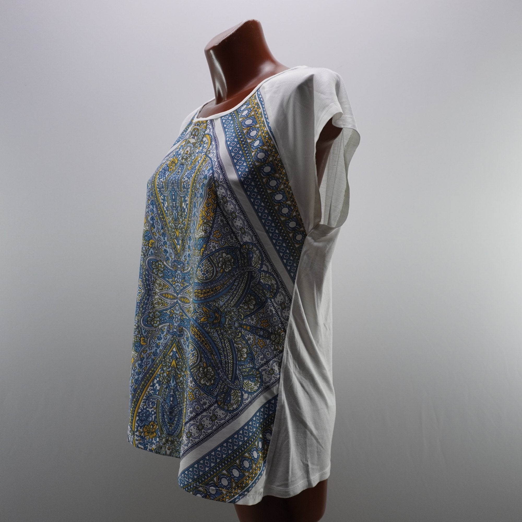 Camiseta Cortefiel para Mujer Usada - Blanco, L