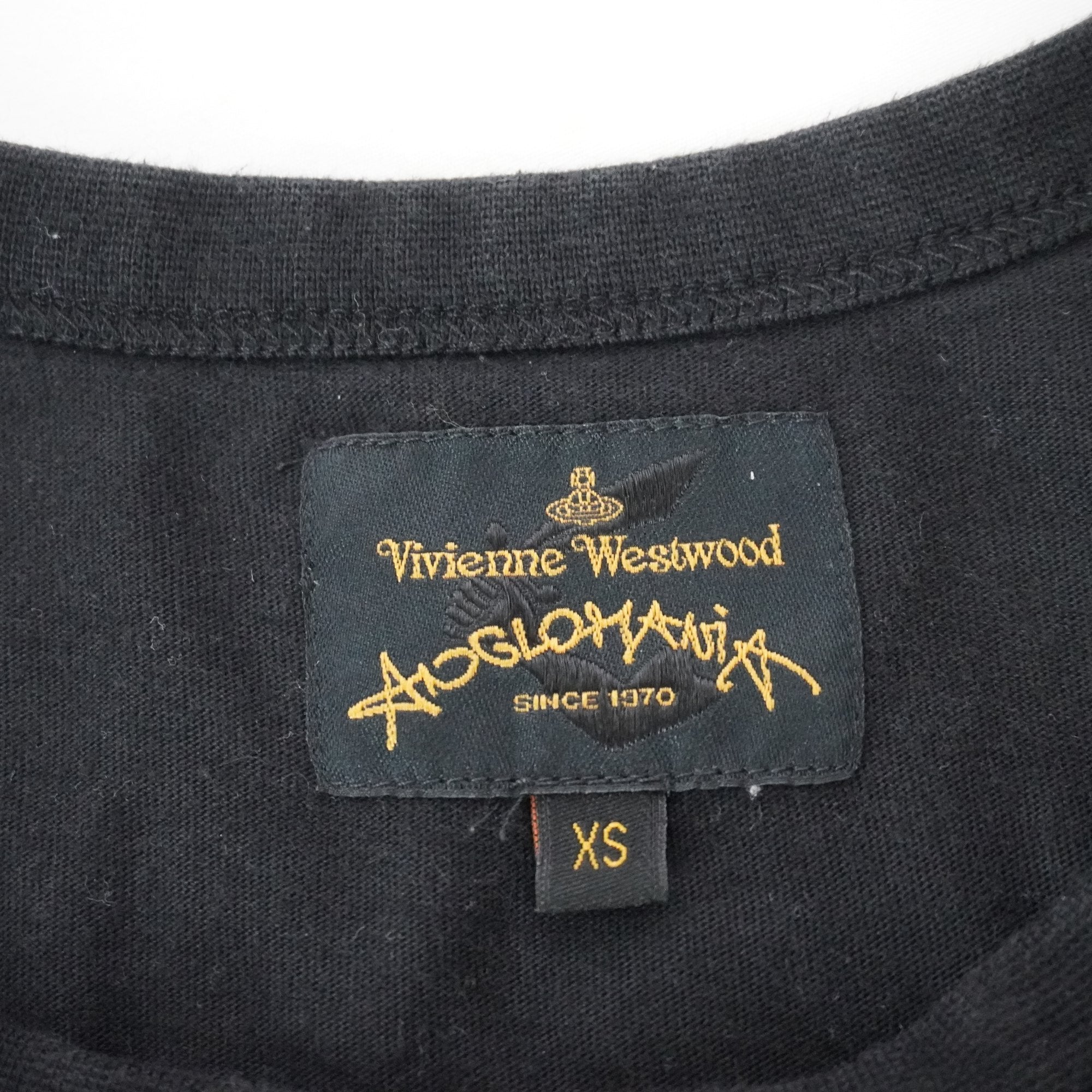 Camiseta Vivienne Westwood Anglomania para Mujer Usada - Negra, XS