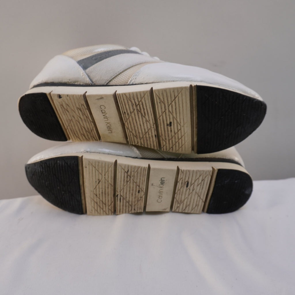 Zapatillas Calvin Klein para Mujer Usadas - Blanco, Talla 38