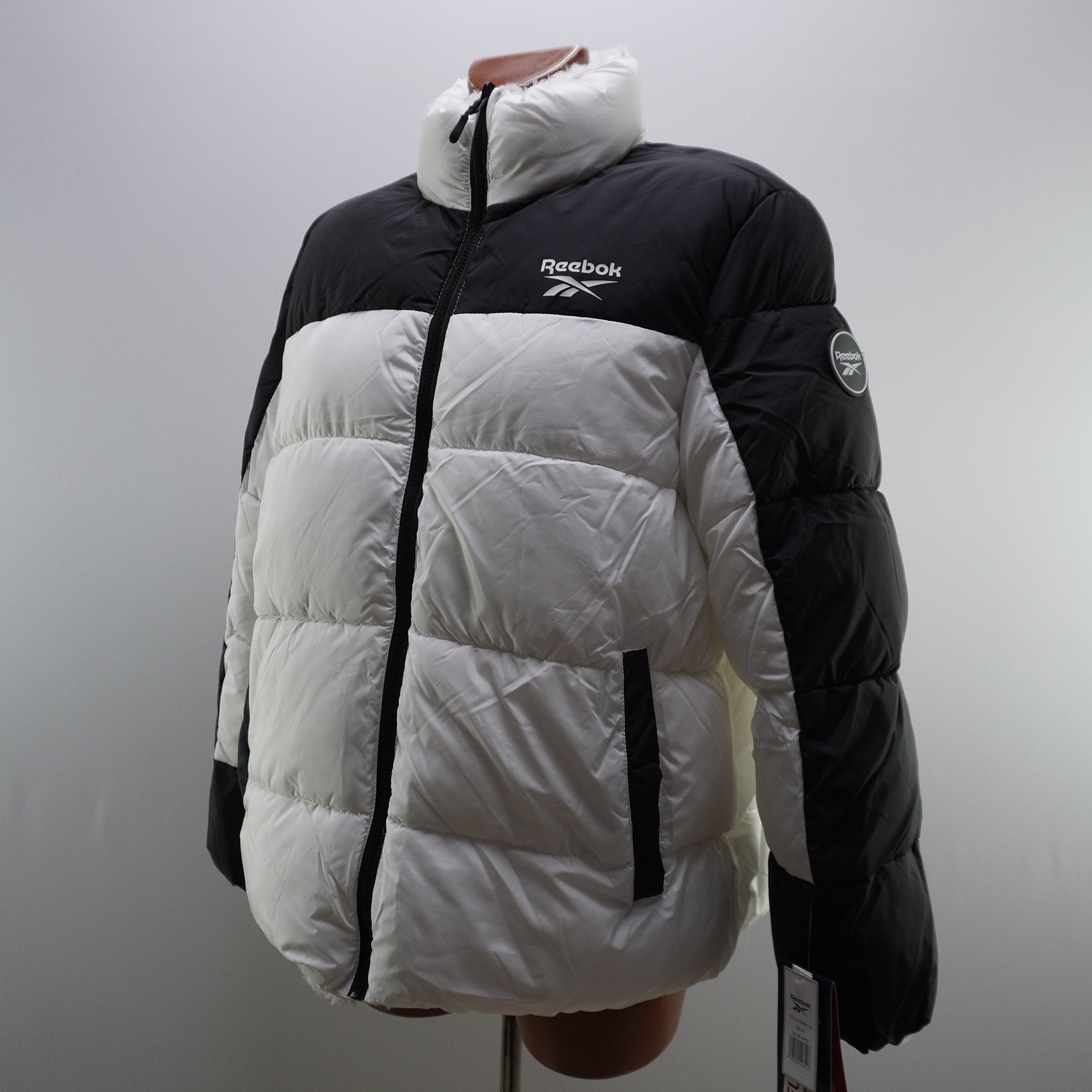 Parka Reebok para Mujer Usada - Blanca, XL