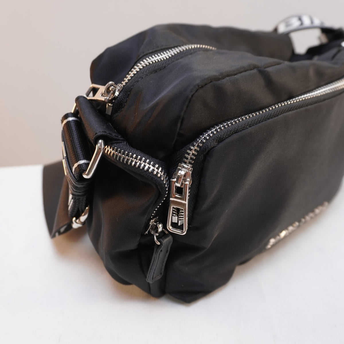 Bolso Baguette Bimba y Lola para Mujer - Negro, Usado en Muy Buen Estado