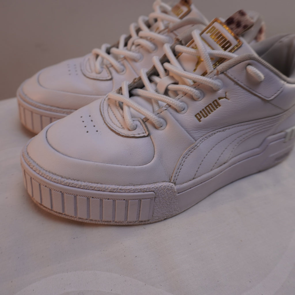 Zapatillas Puma para Mujer Usadas - Blanco, Talla 38
