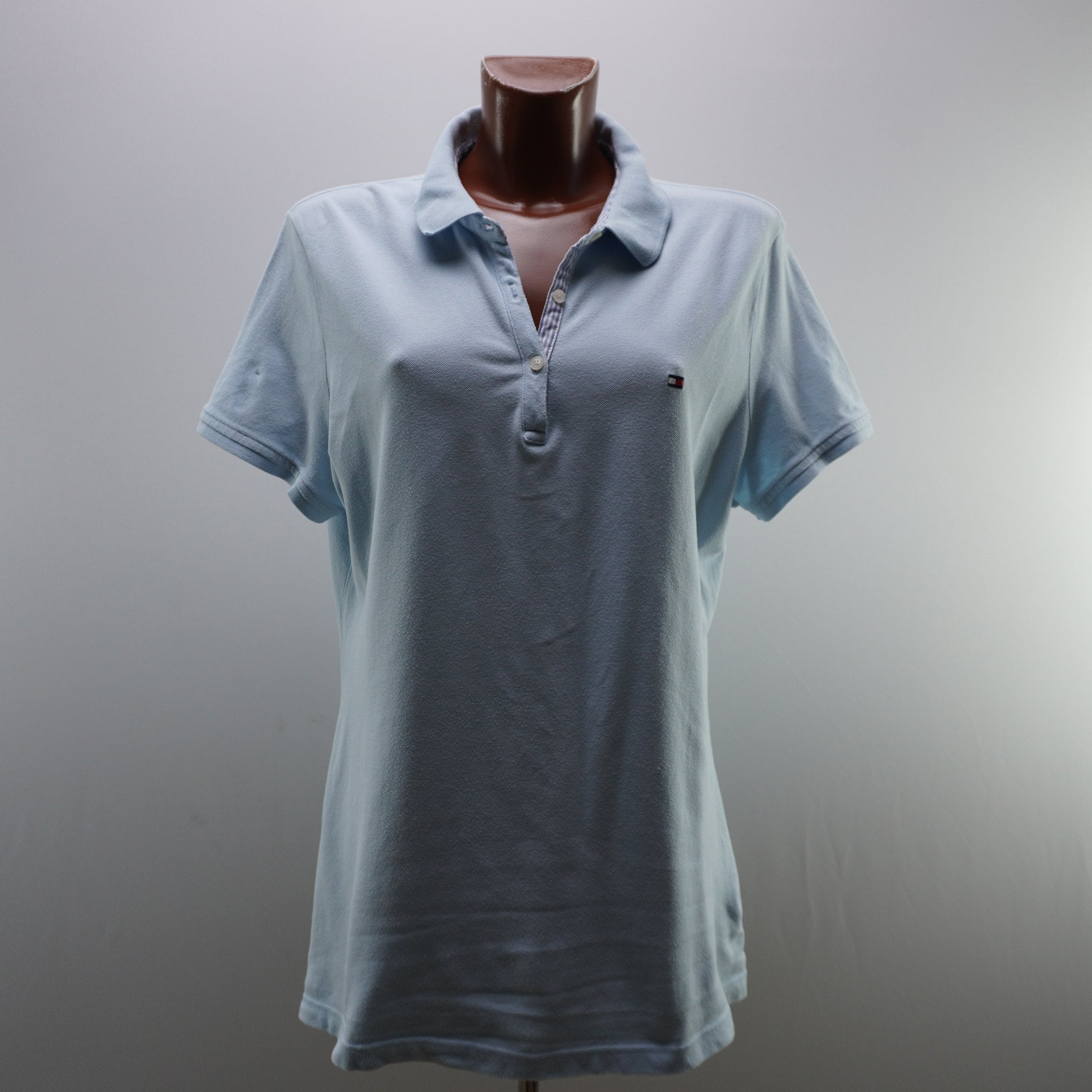 Camiseta Tommy Hilfiger para Mujer Usada - Azul, XXL