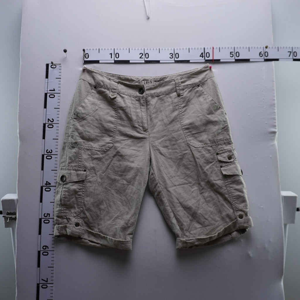 Pantalones Cortos Vaqueros Yessica para Mujer Usados - Beige, L