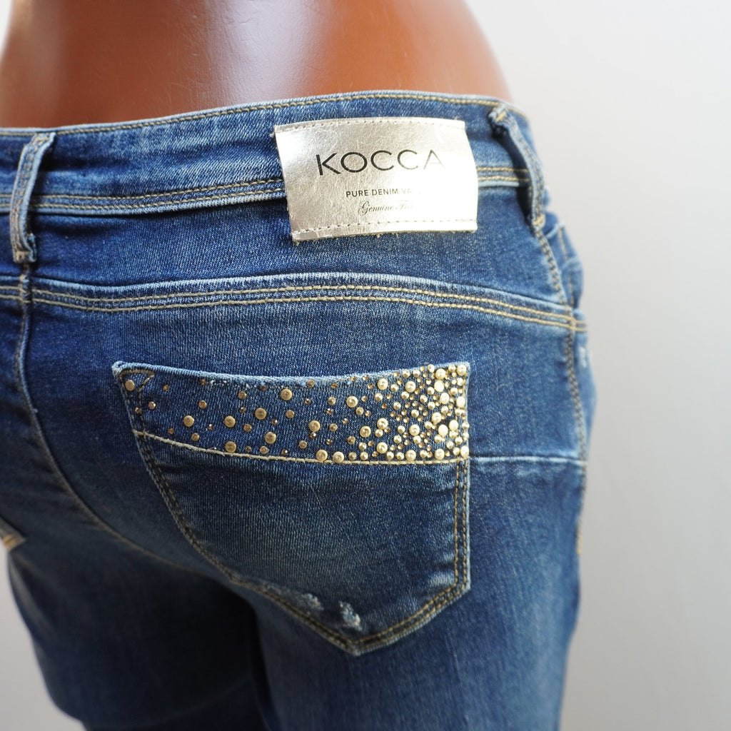Vaqueros Kocca para Mujer Usados - Azul, Mediano (M)