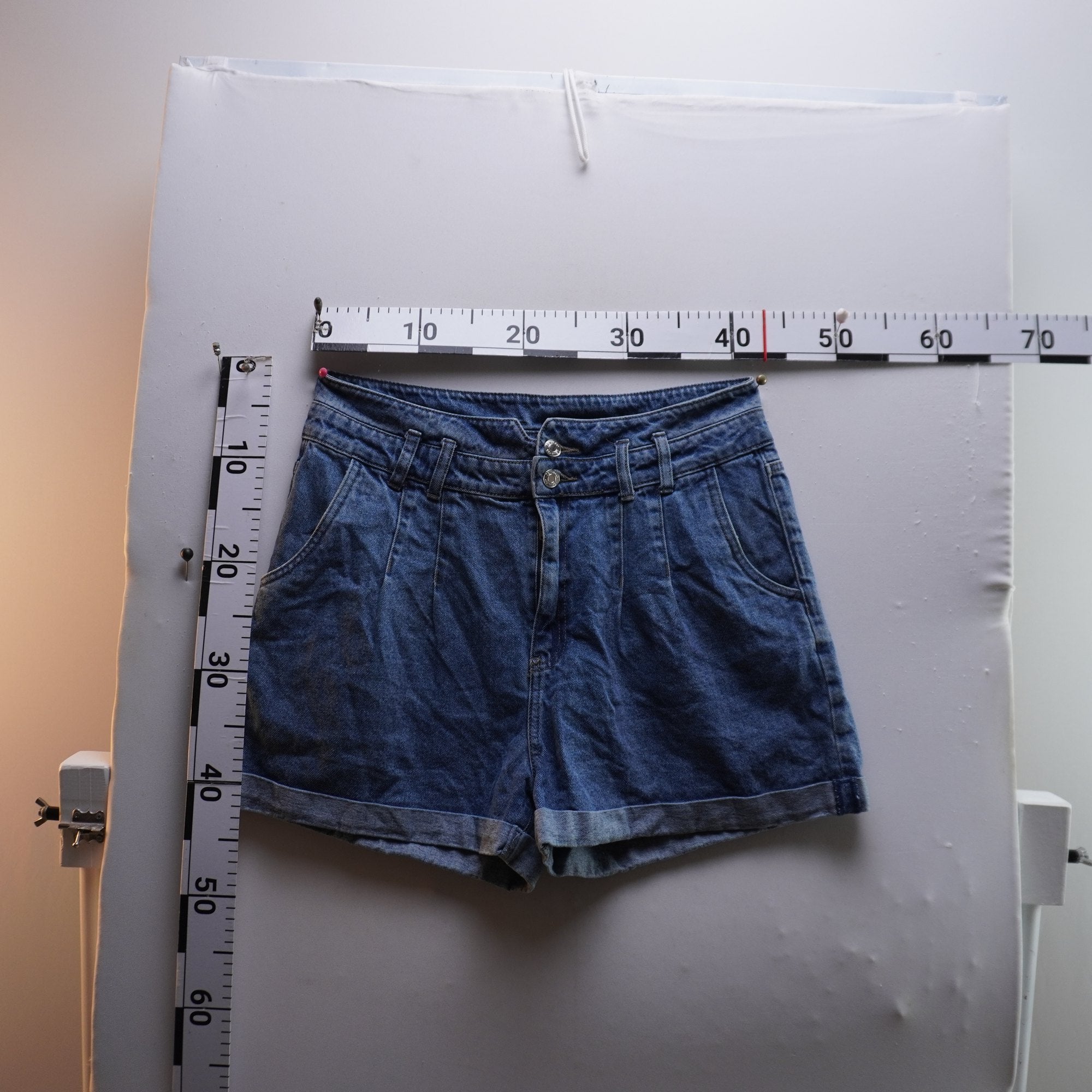 Pantalones Cortos Vaqueros Denim.Co para Mujer Usados - Azul, XXL