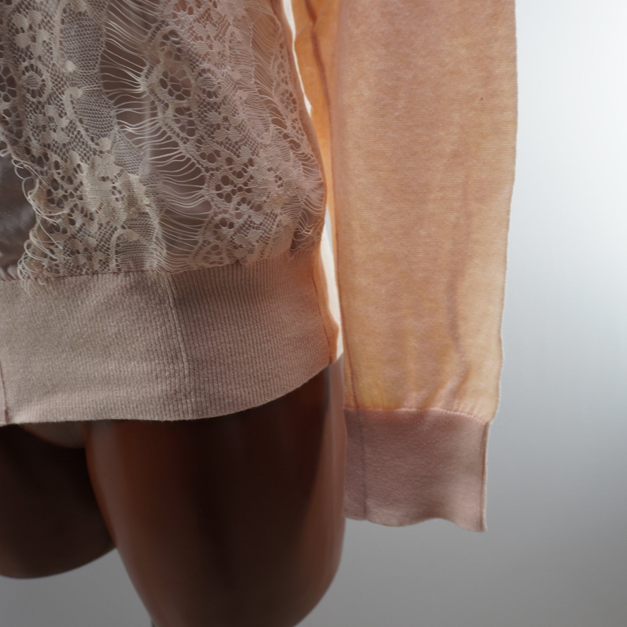 Cárdigan Cortefiel para Mujer Usado - Beige, Grande (L)
