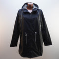 Parka Italian Style para Mujer Usada - Negra, XXXL