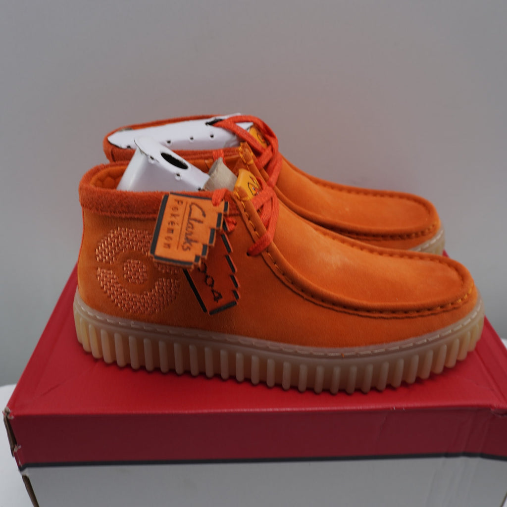 Zapatillas Clarks para Hombre Usadas - Naranja, 39.5