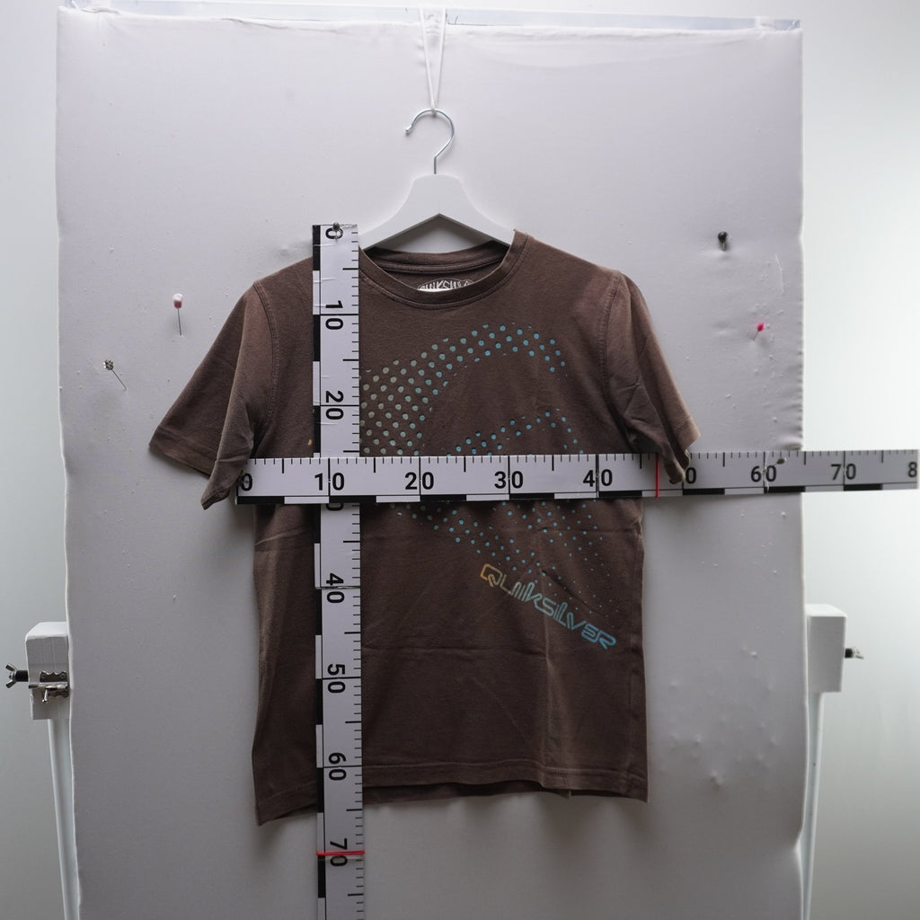 Camiseta Quiksilver para Hombre Usada - Marrón, XXS