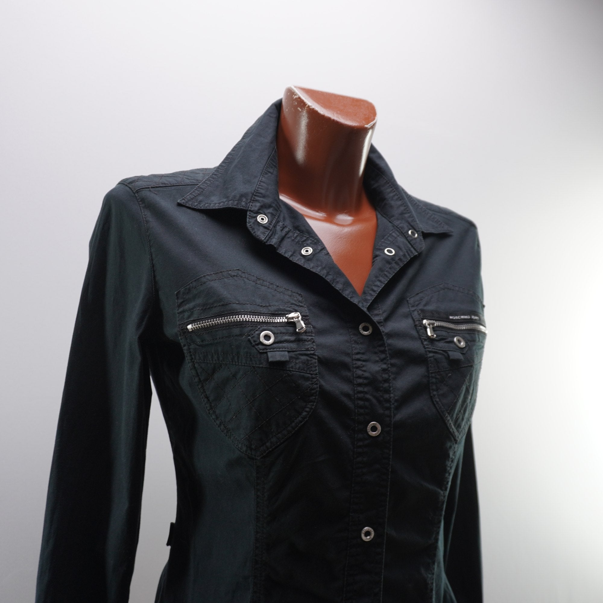 Camisa Moschino para Mujer Usada - Negra, M