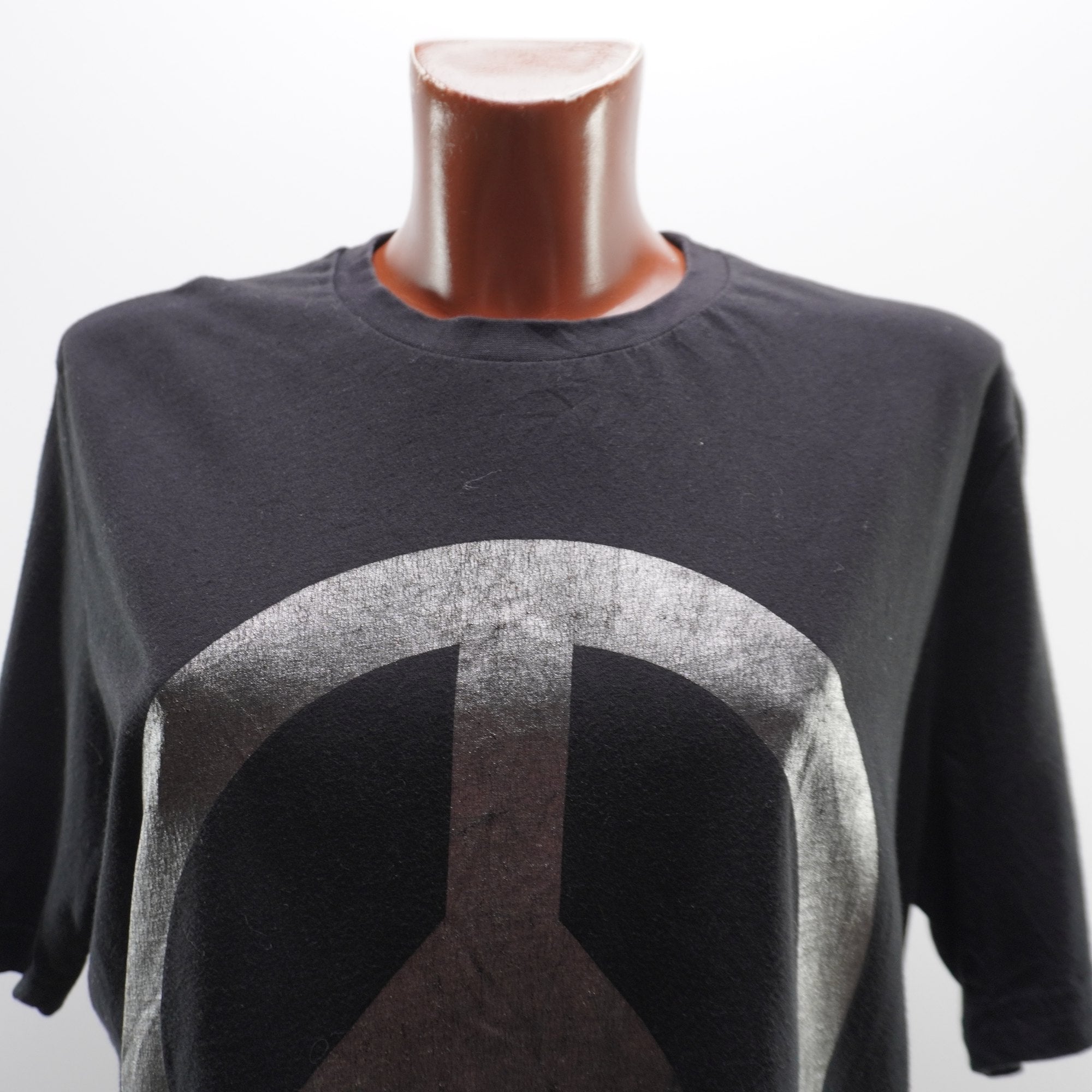 Camiseta de Manga Corta Moschino para Mujer - Negro, XL, Usada en Muy Buen Estado