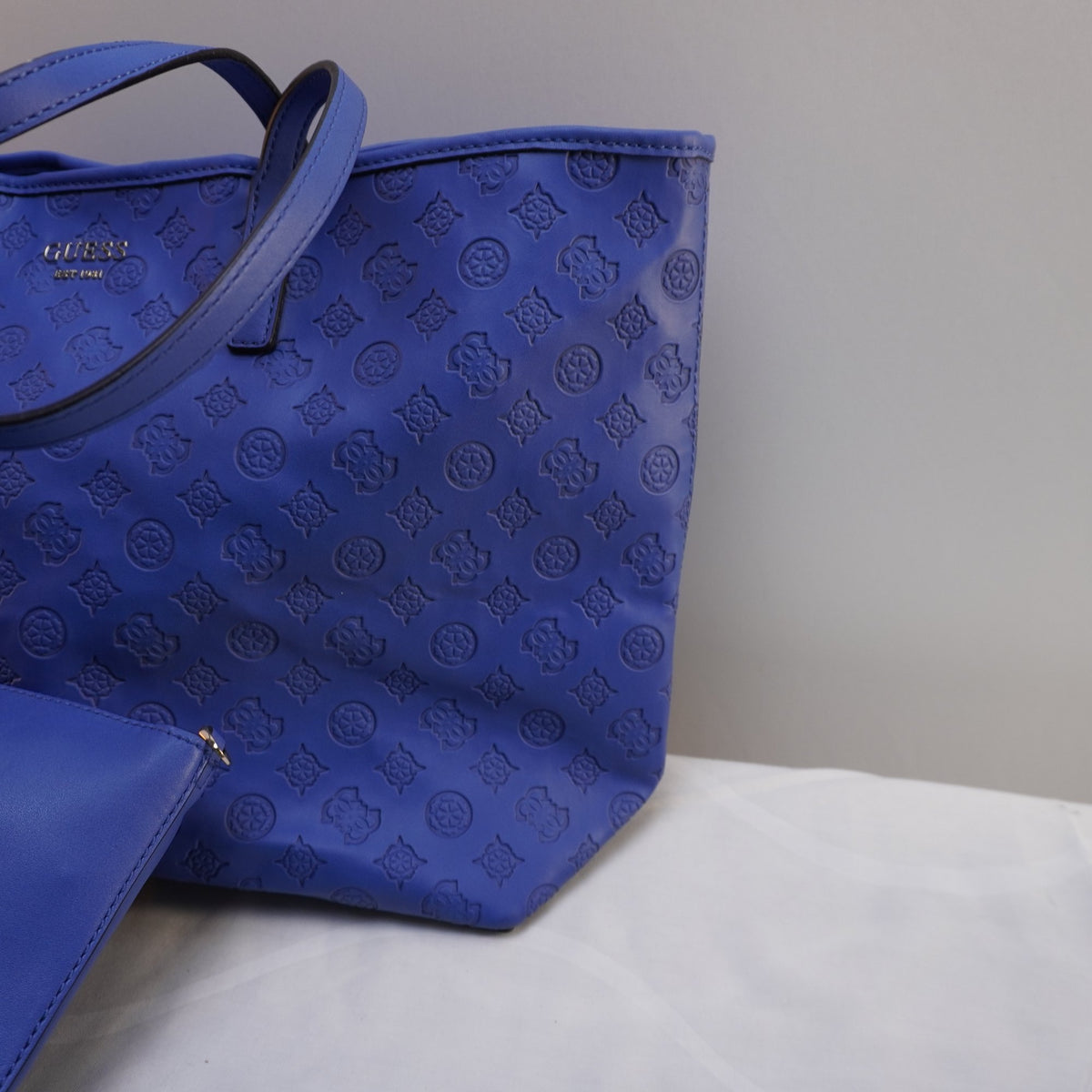 Bolso Baguette Guess para Mujer Usado - Azul, Muy Buen Estado