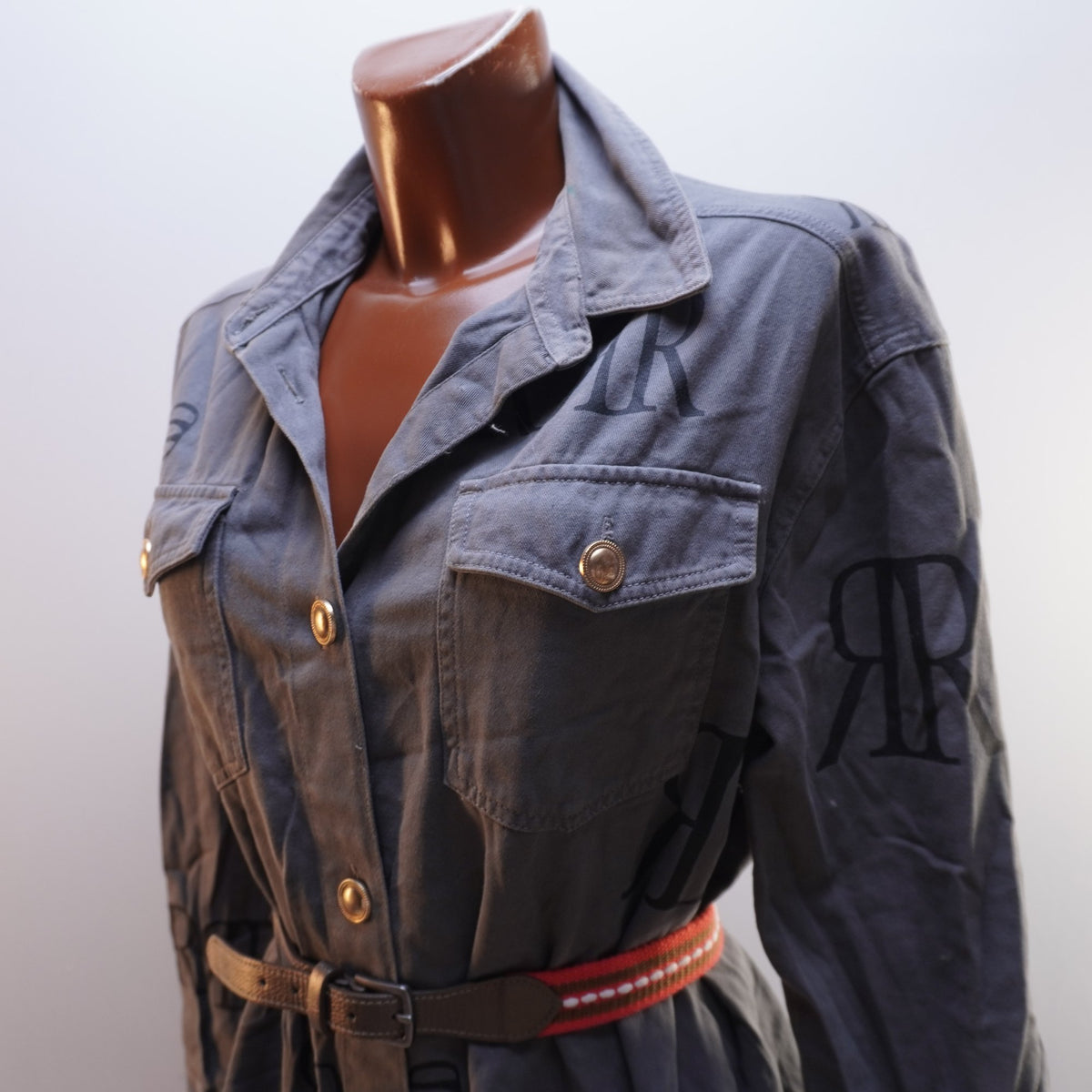 Sobretodo River Island para Mujer Usado - Gris, S