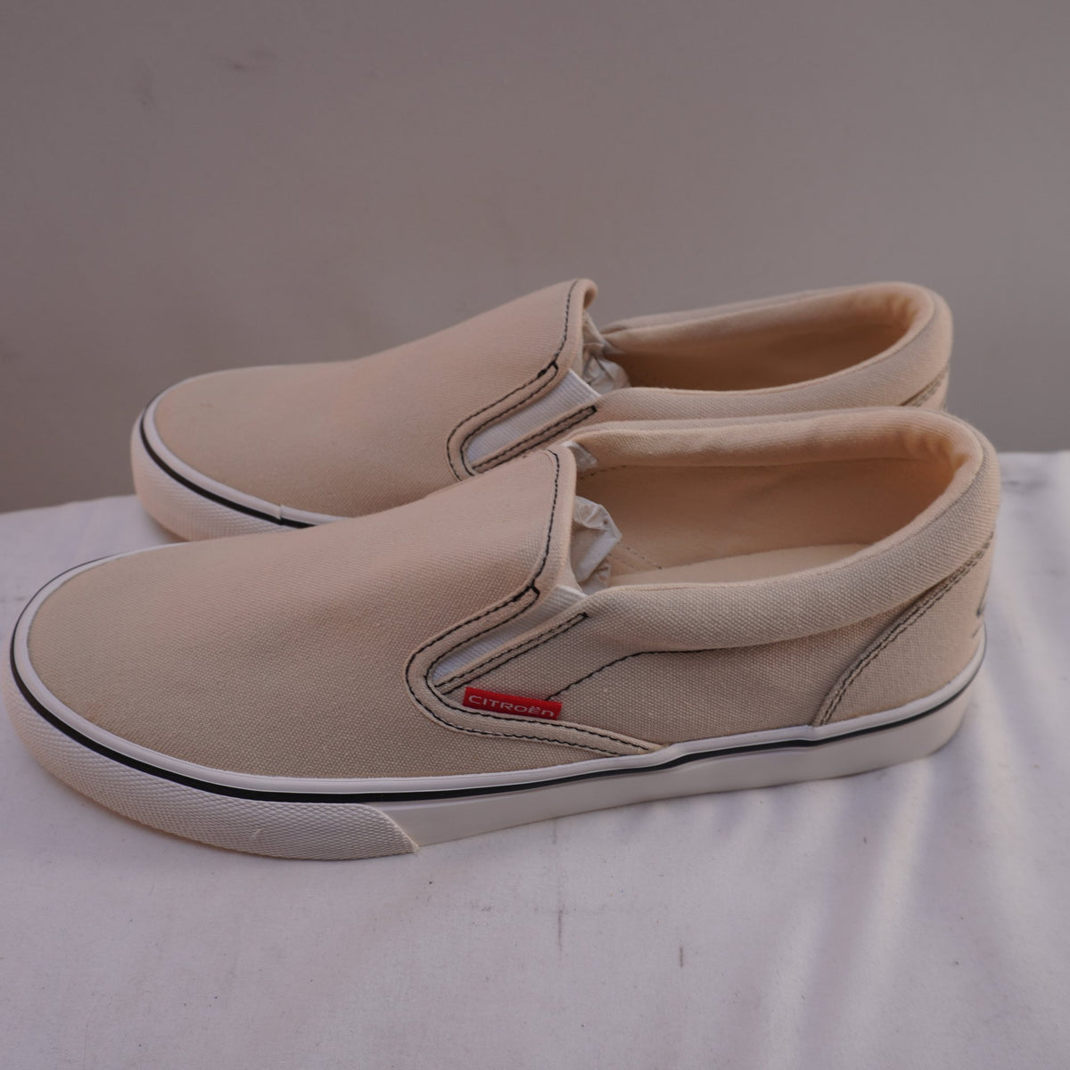 Zapatillas Citroën para Hombre Usadas - Beige, Talla 42