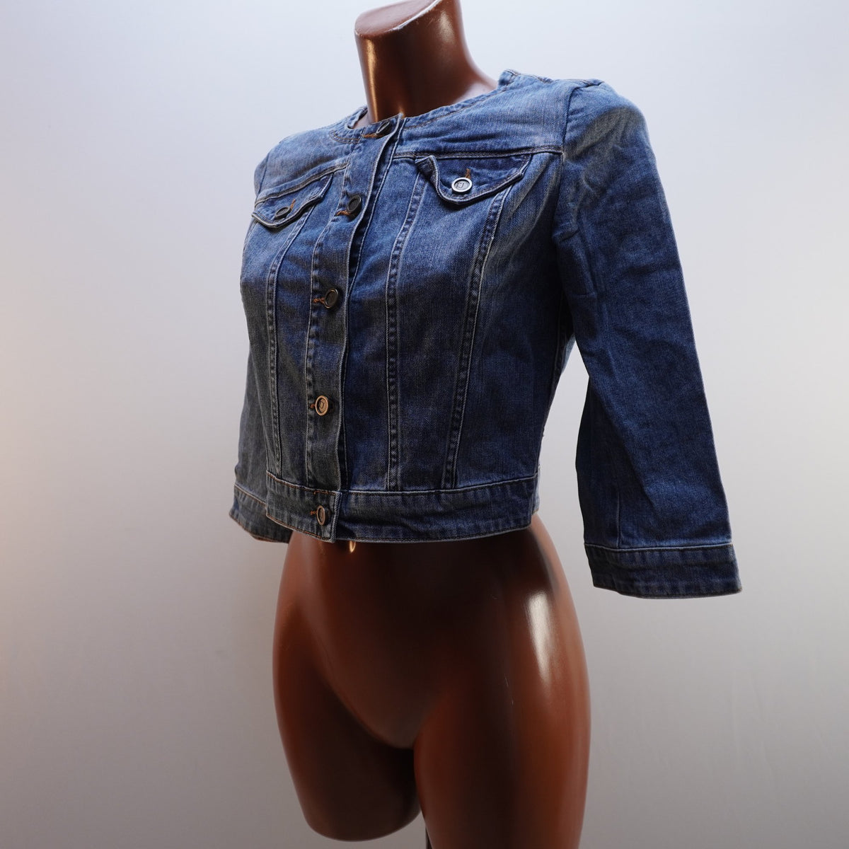 Cazadora Vaquera Trussardi para Mujer Usada - Azul, S