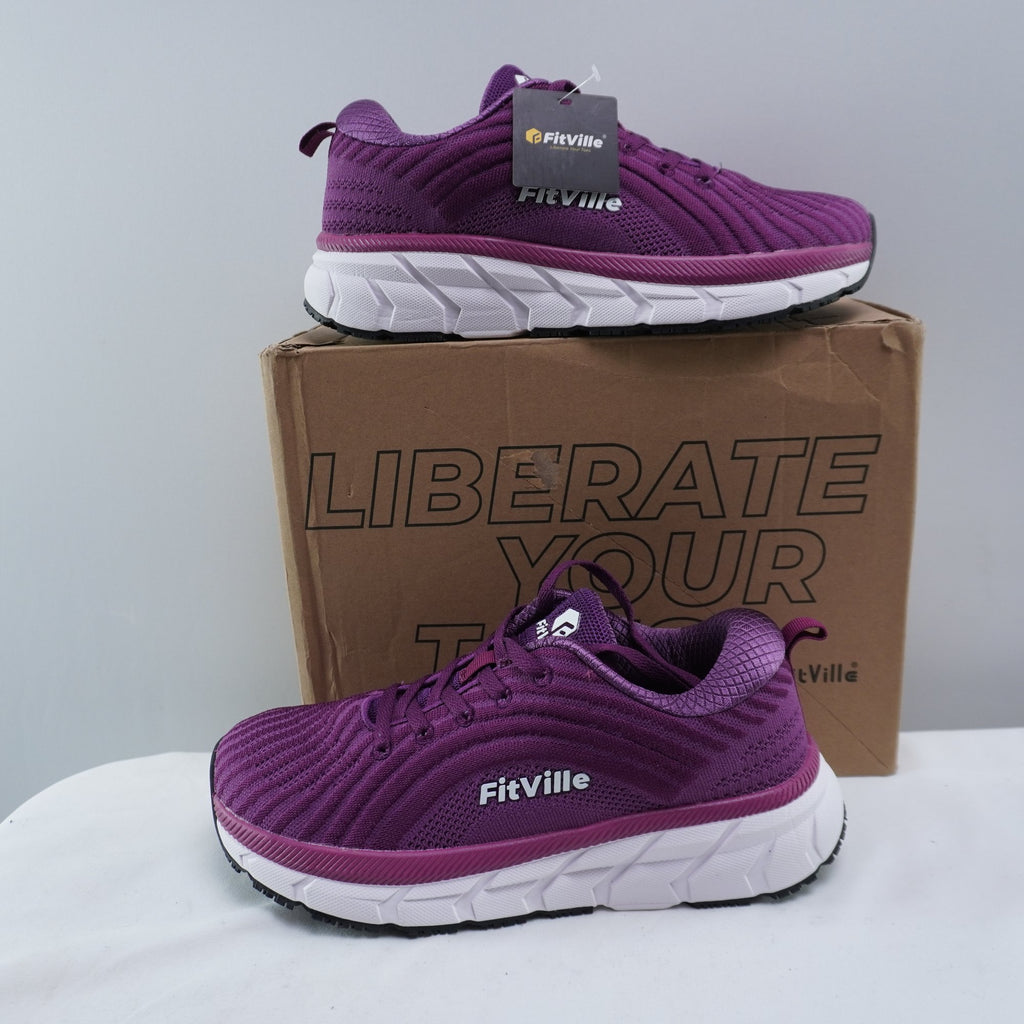 Zapatillas Fitville para Mujer Usadas - Púrpura, Talla 40