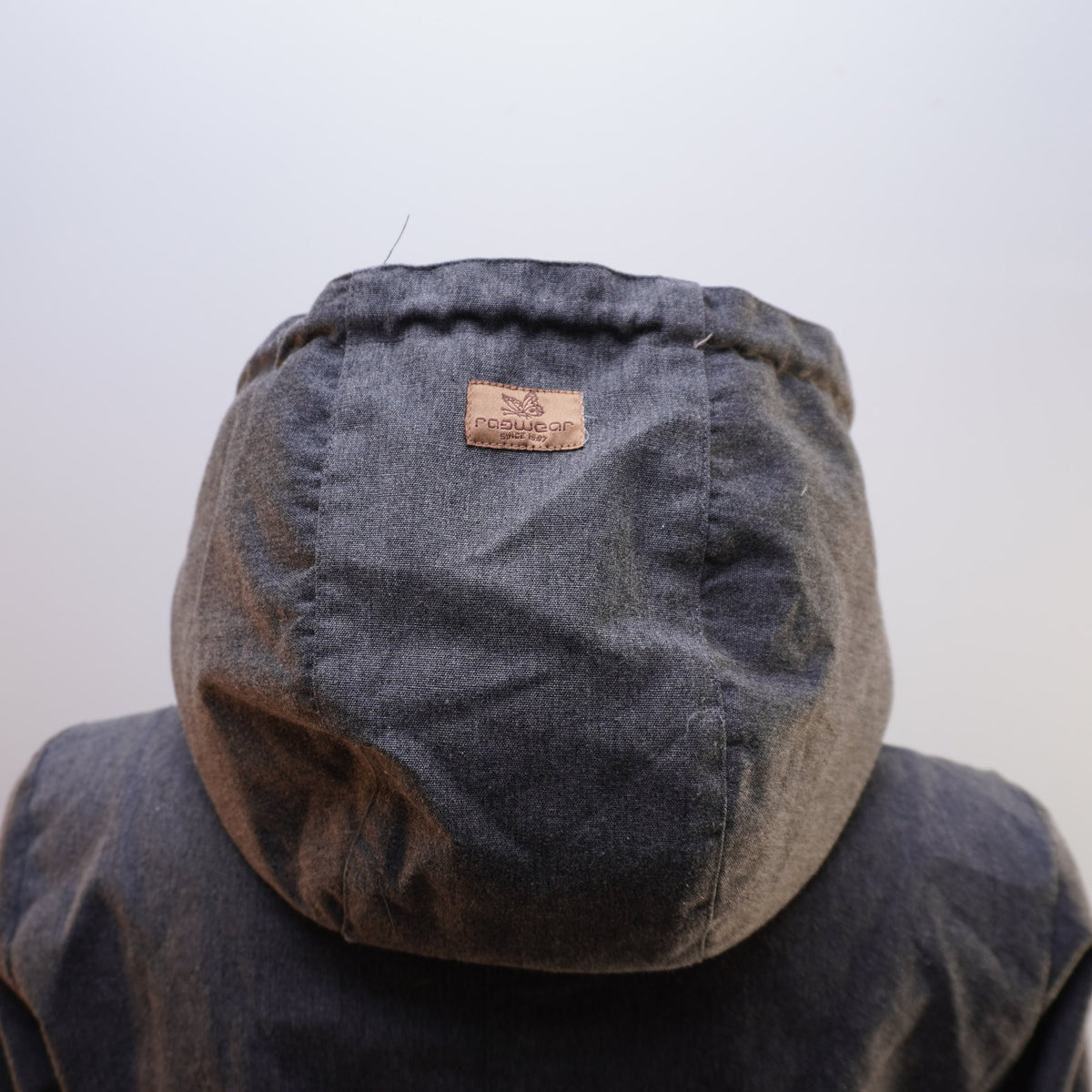 Parka Ragwer para Mujer Usada - Gris, M