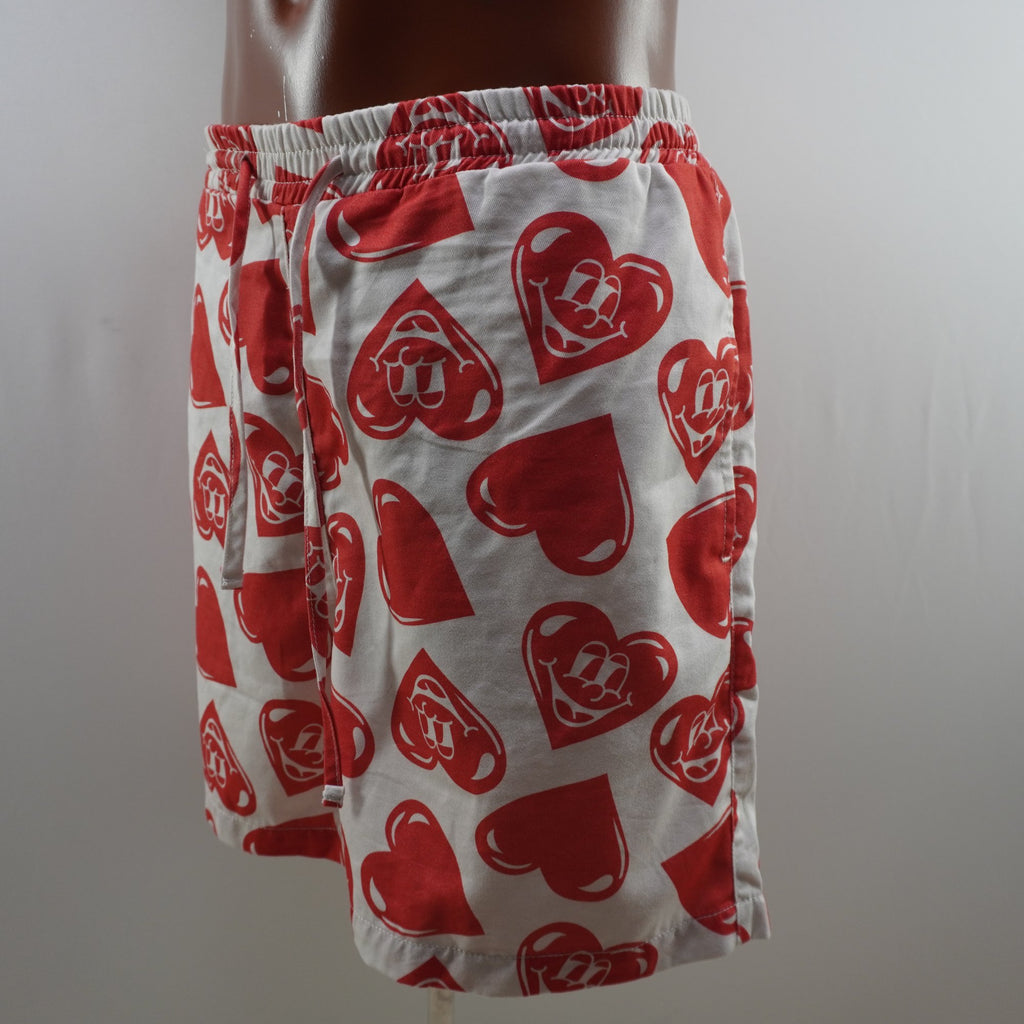 Bermudas Lazy Oaf para Hombre Usadas - Rojo, XXXL