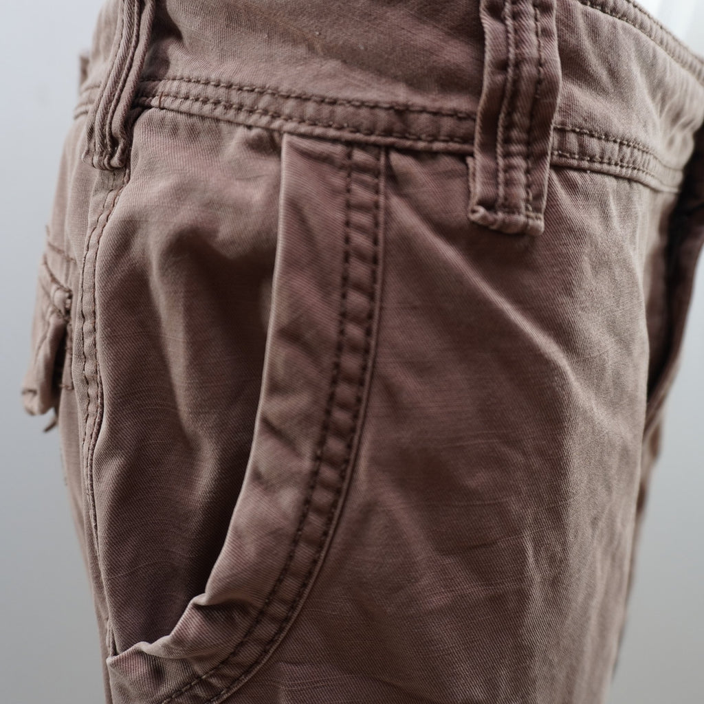 Pantalones Cortos Cargo Fat Face para Hombre - Marrón, XL, Usados en Muy Buen Estado