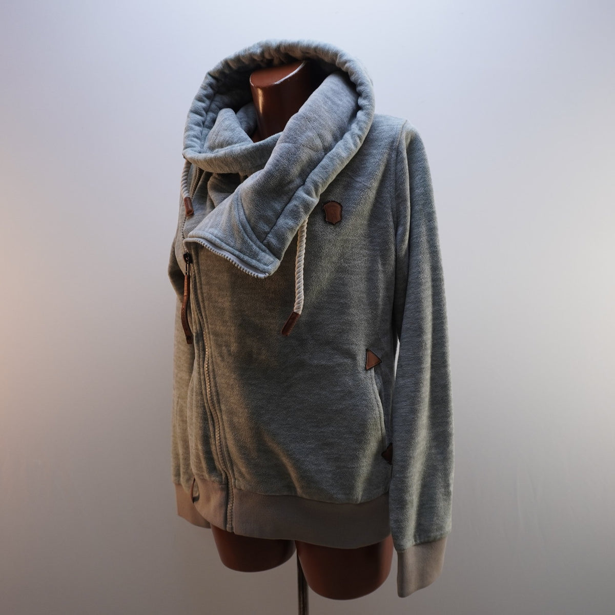 Sudadera con Capucha Naketano para Mujer Usada - Gris, L