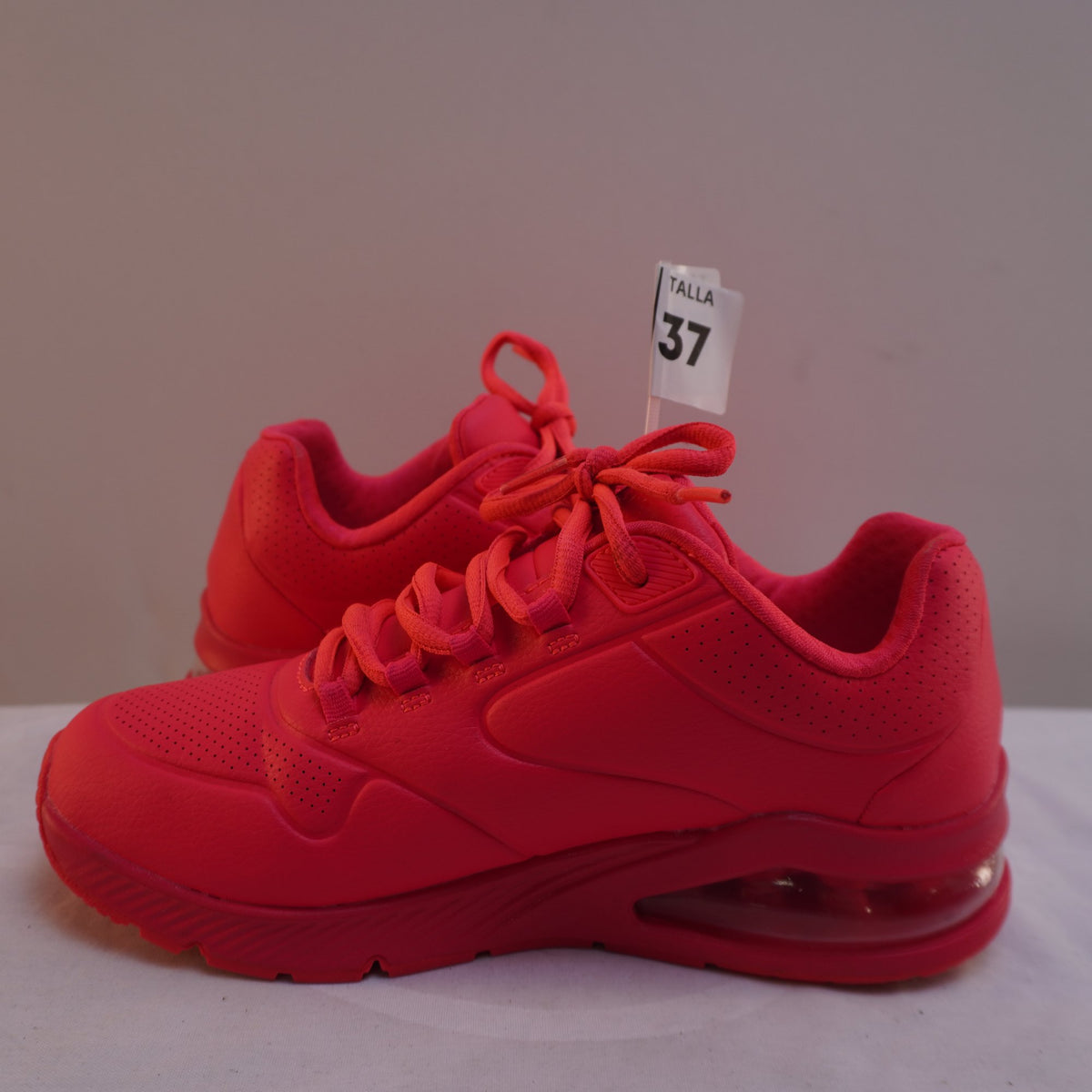 Zapatillas Skechers para Mujer Usadas - Naranja, Talla 37