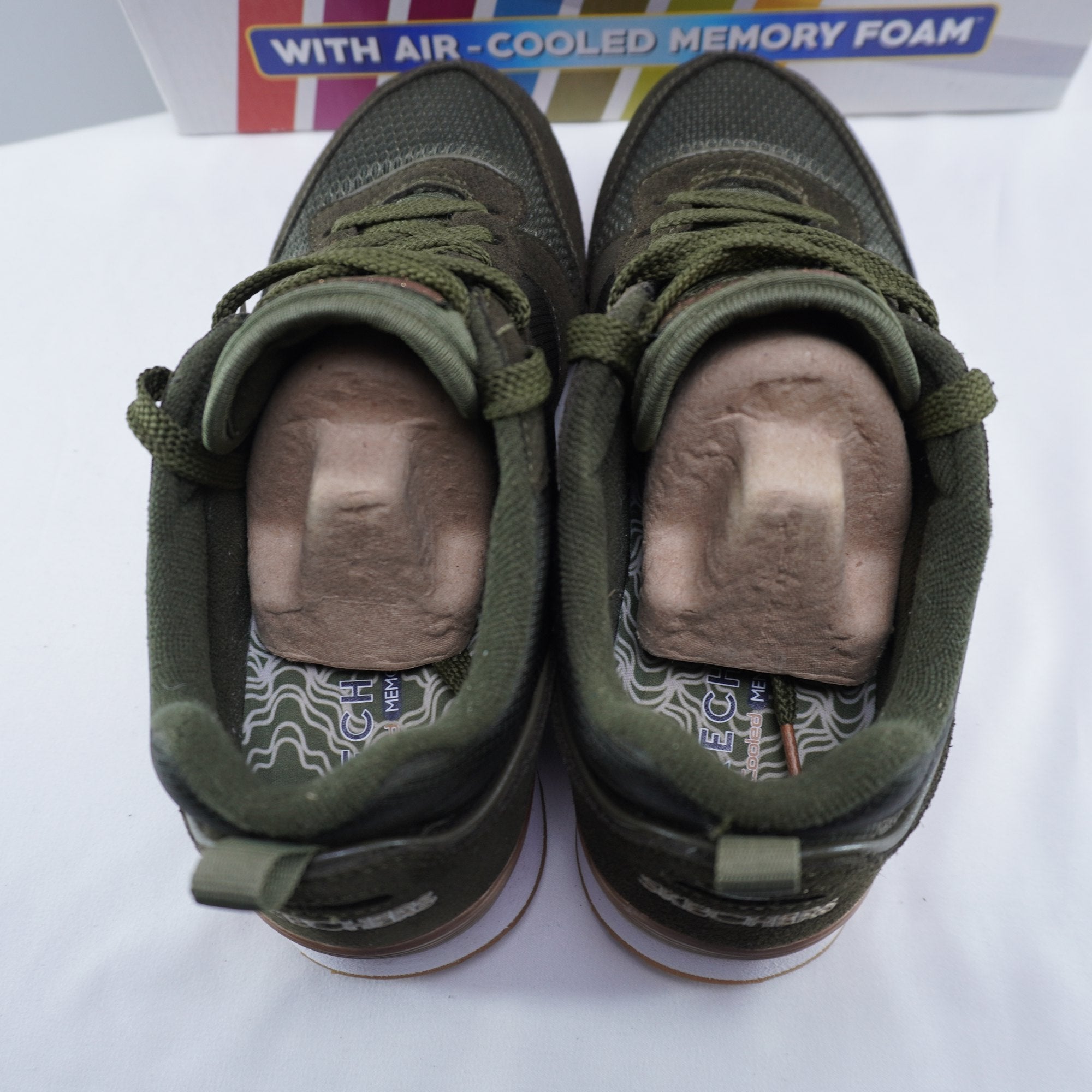 Zapatillas Skechers para Mujer Nuevas - Verde, Talla 38