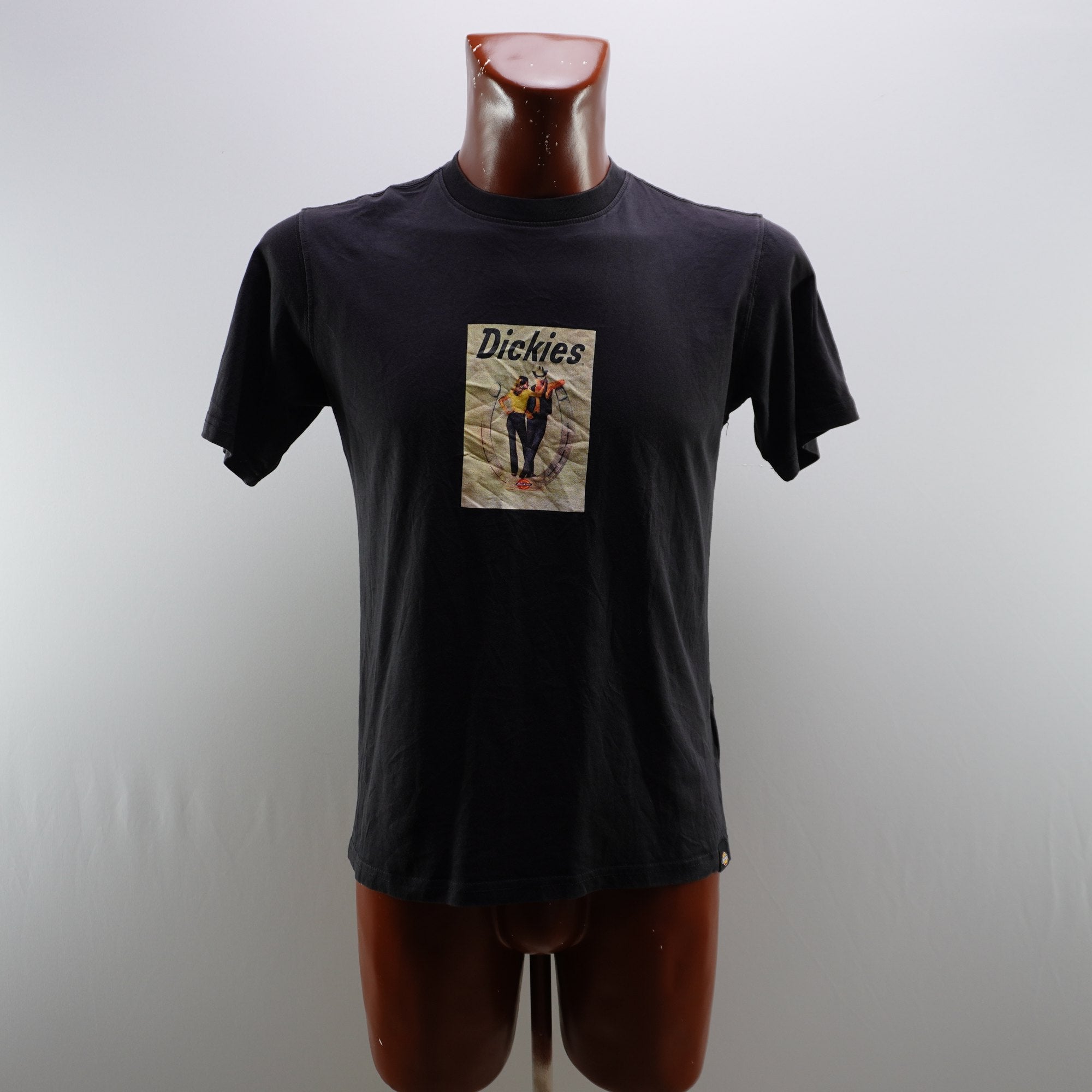 Camiseta Dickies para Hombre Usada - Negra, S