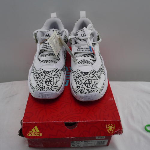 Zapatillas Adidas hombre blanco talla 44.5 usadas