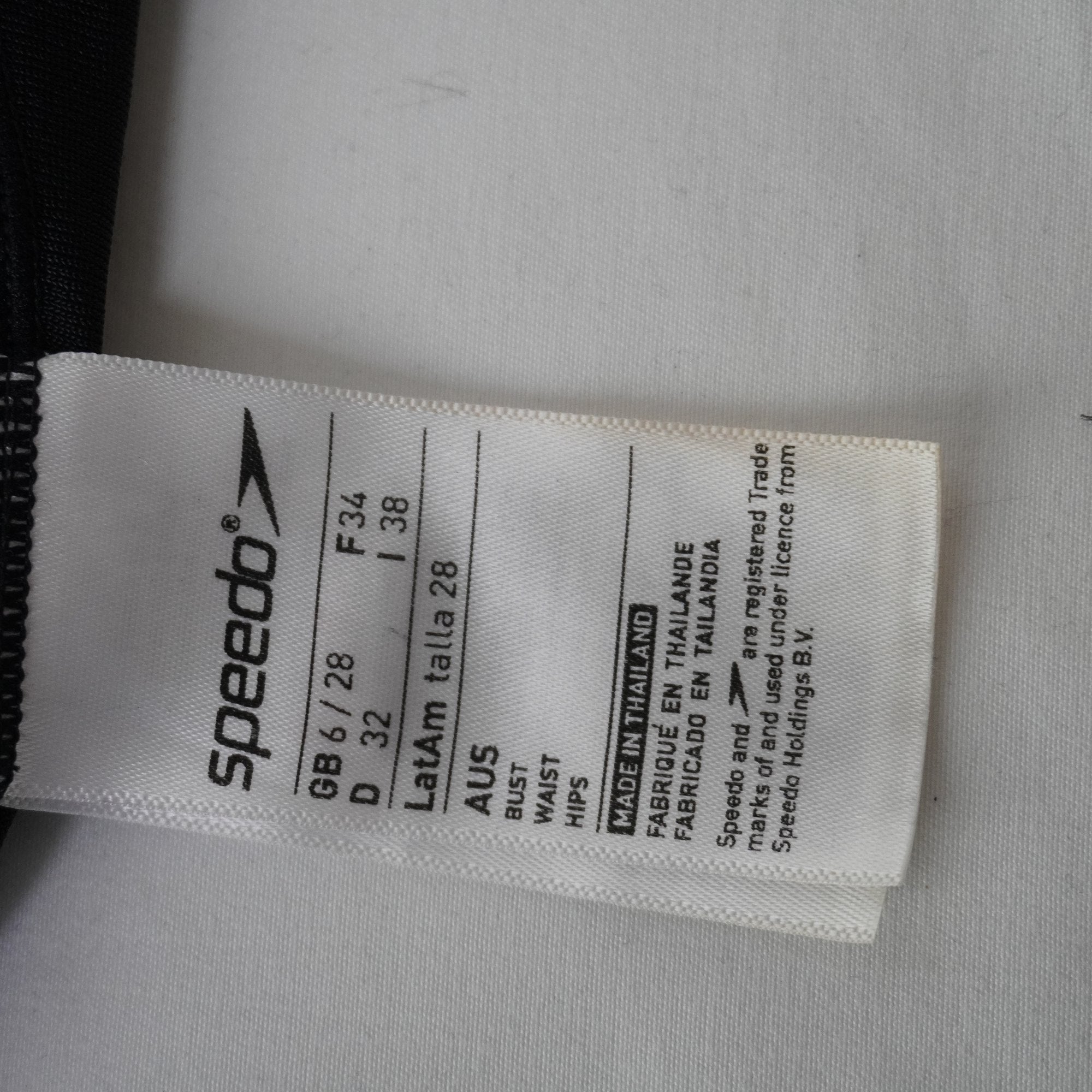 Vestido de Baño Speedo para Mujer Usado - Negro, XS