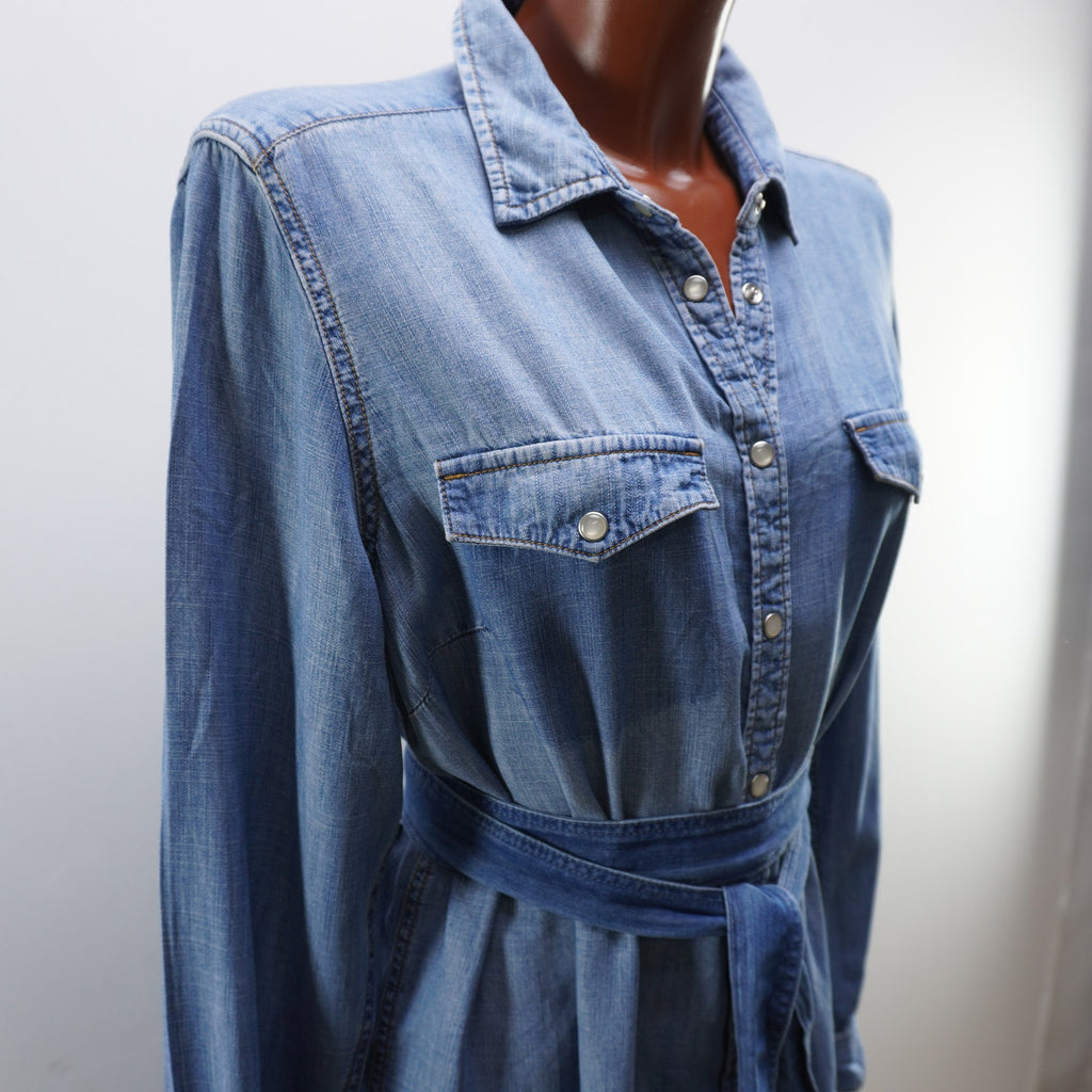 Vestido M&S para Mujer Usado - Azul, XXL