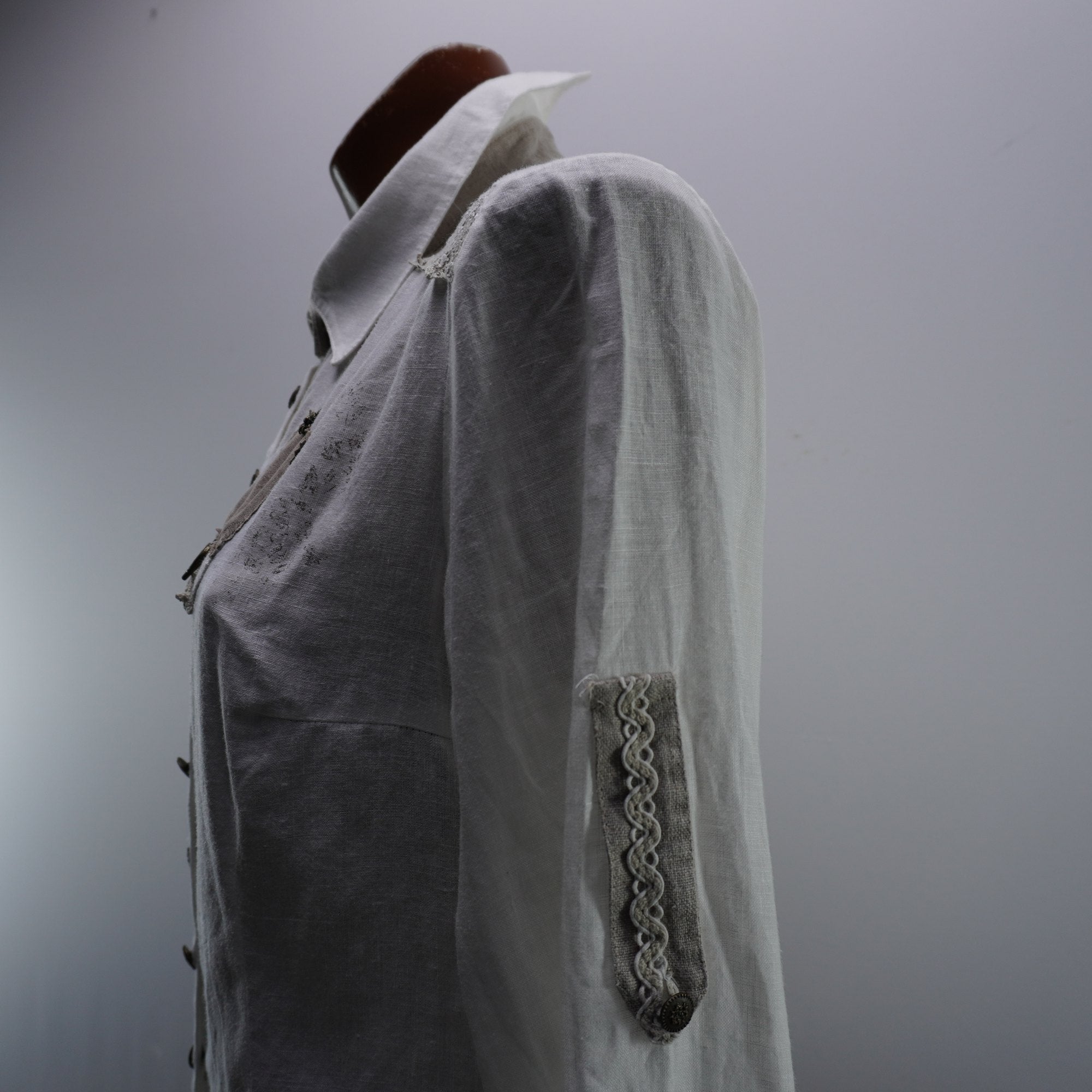 Camisa de Vestir Country Line para Mujer Usada - Blanca, L