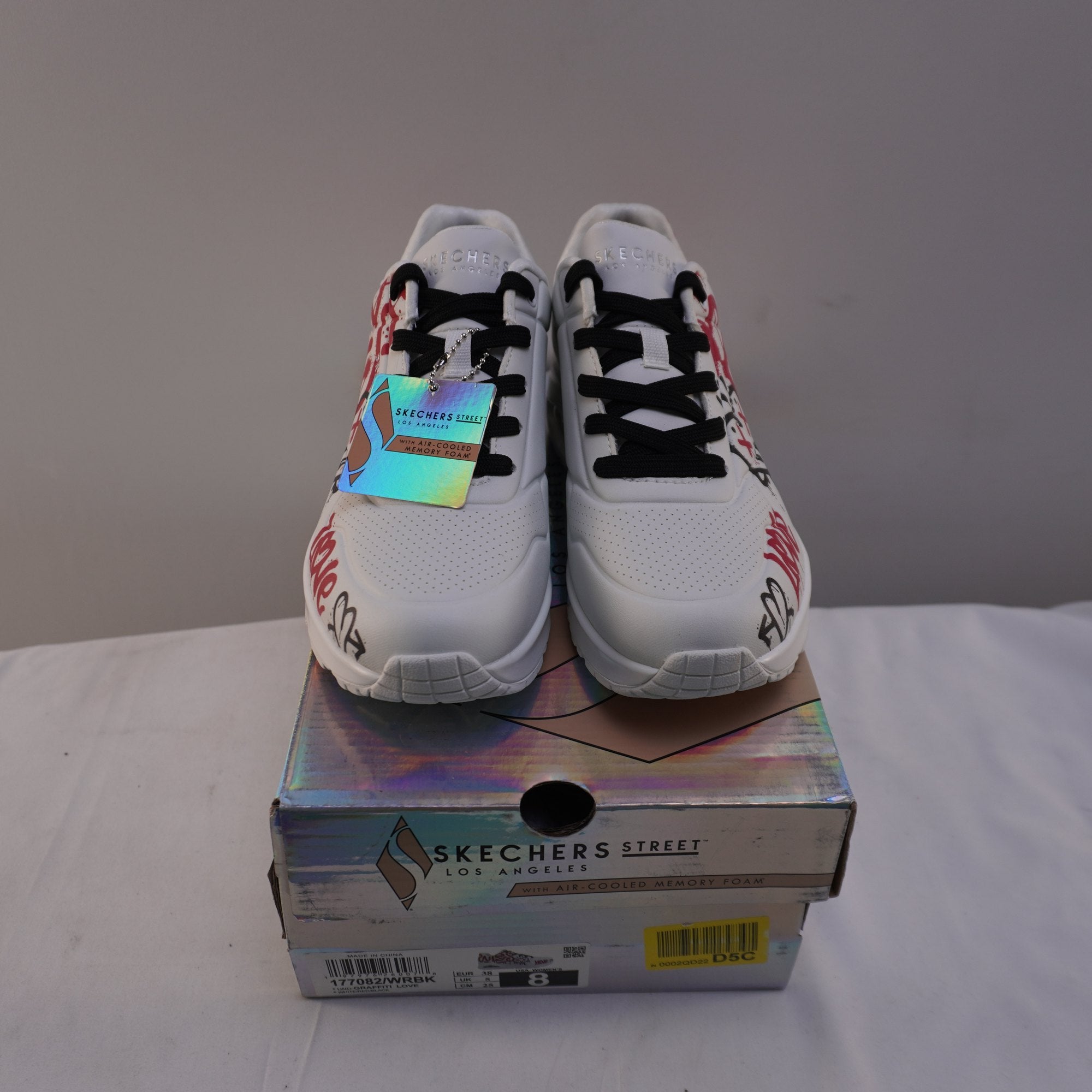 Zapatillas Skechers para Mujer Usadas - Multicolor, Talla 38