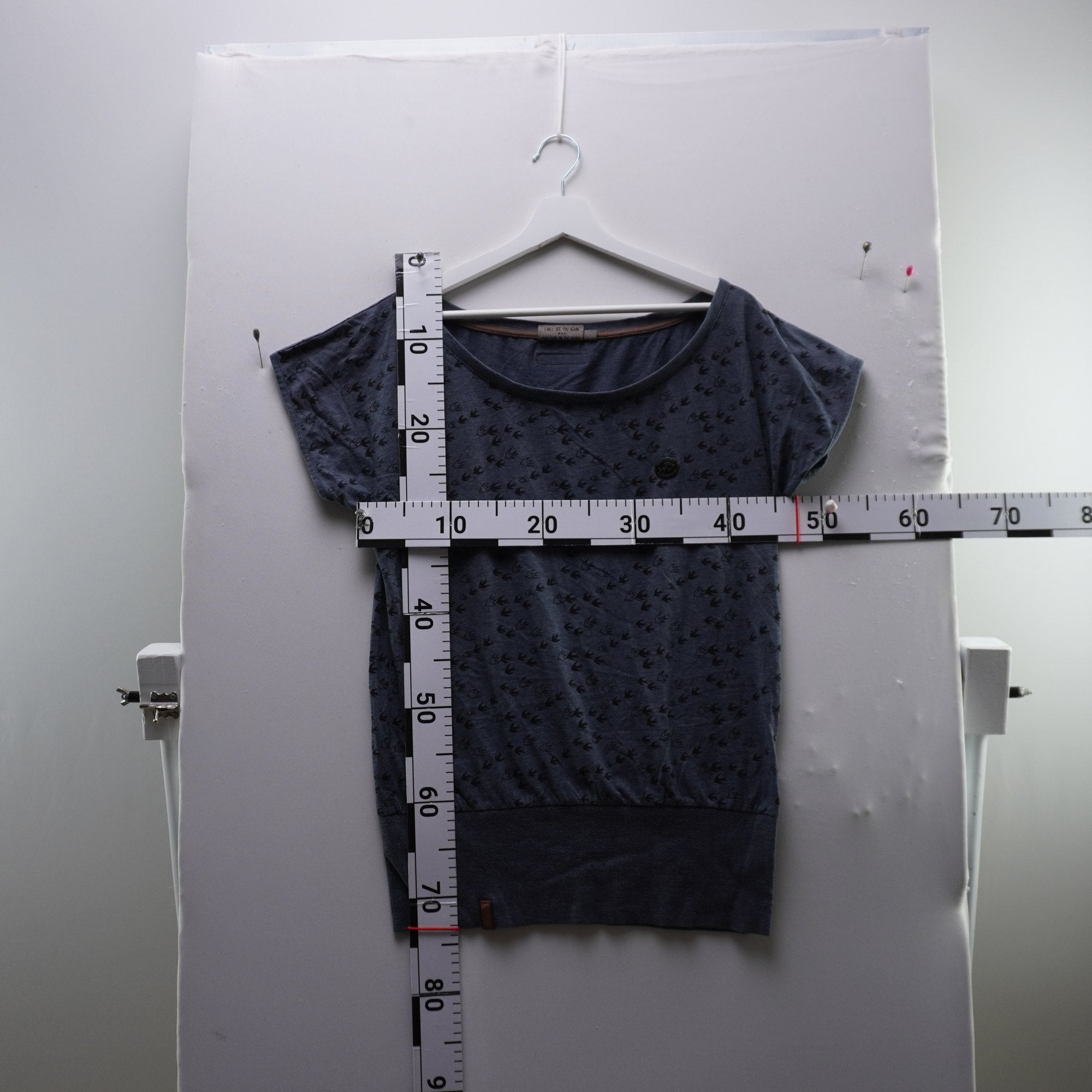 Camiseta Naketano para Mujer Usada - Gris, XL