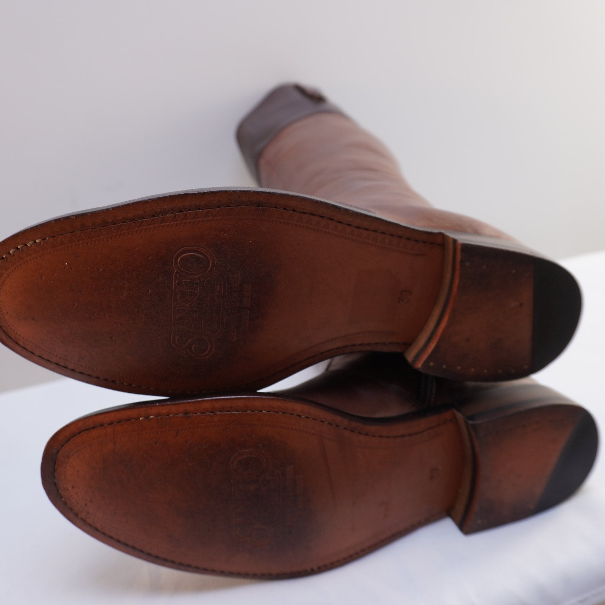 Botas Sancho para Mujer Usadas - Marrón, Talla 38