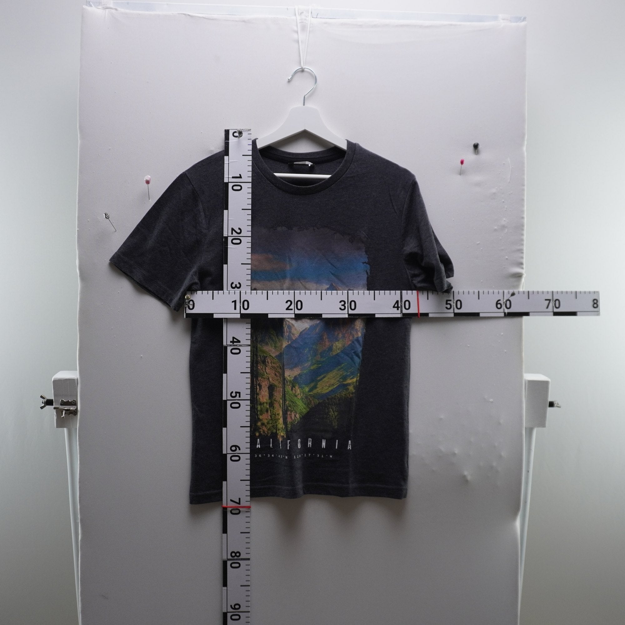 Camiseta de Manga Corta Pep&co para Hombre Usada - Azul Marino, S