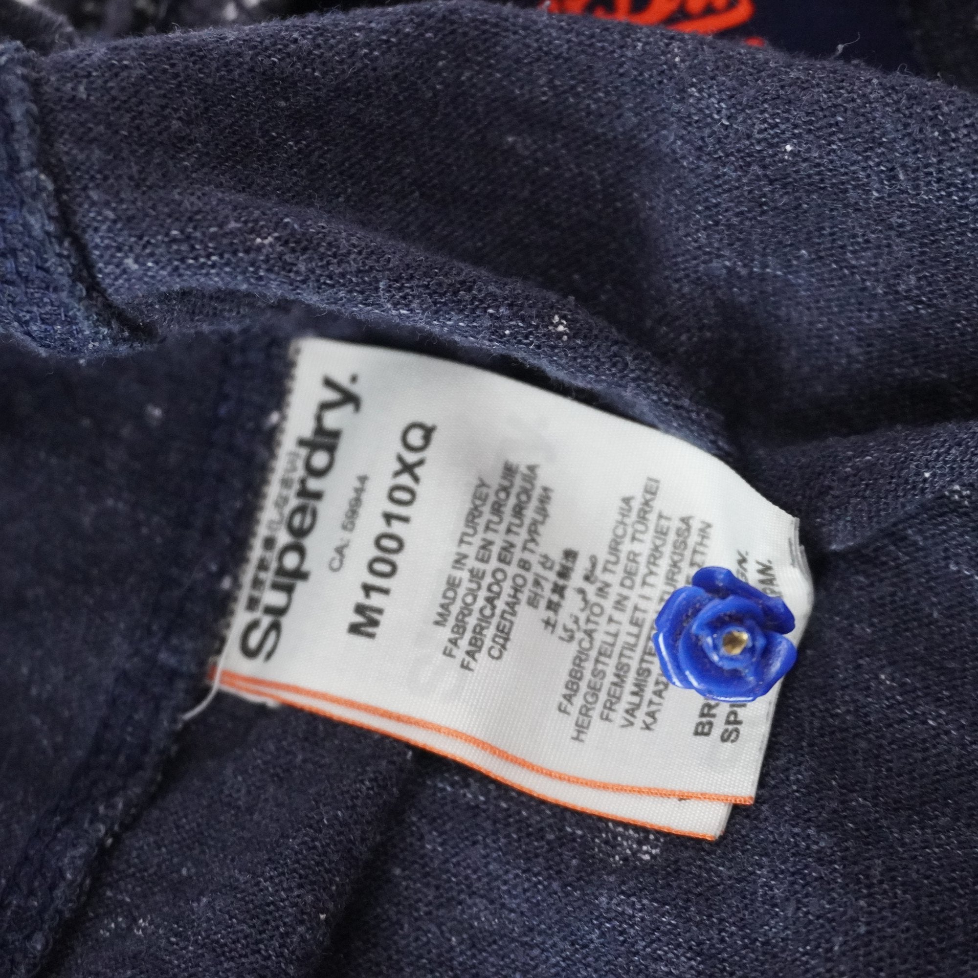 Camiseta Superdry para Hombre Usada - Azul Marino, M