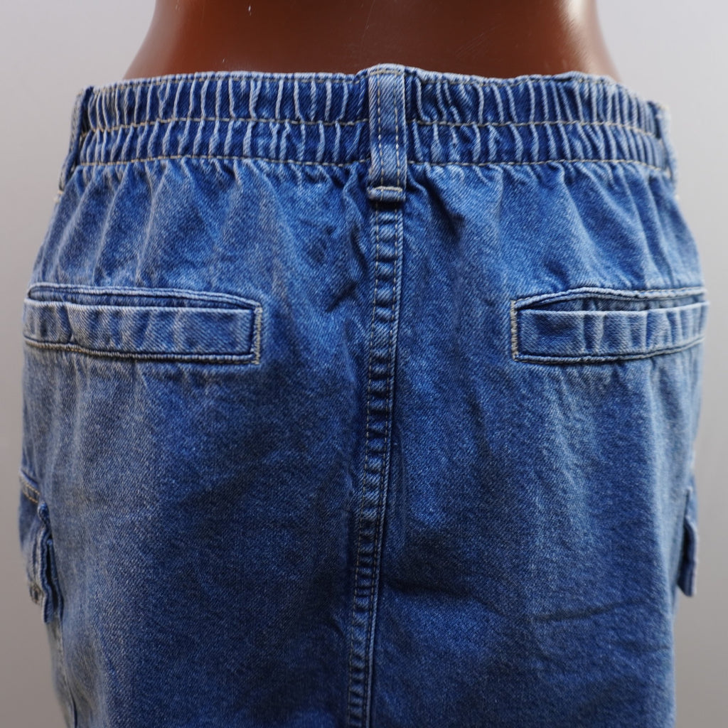 Falda Bershka para Mujer Usada - Azul, M
