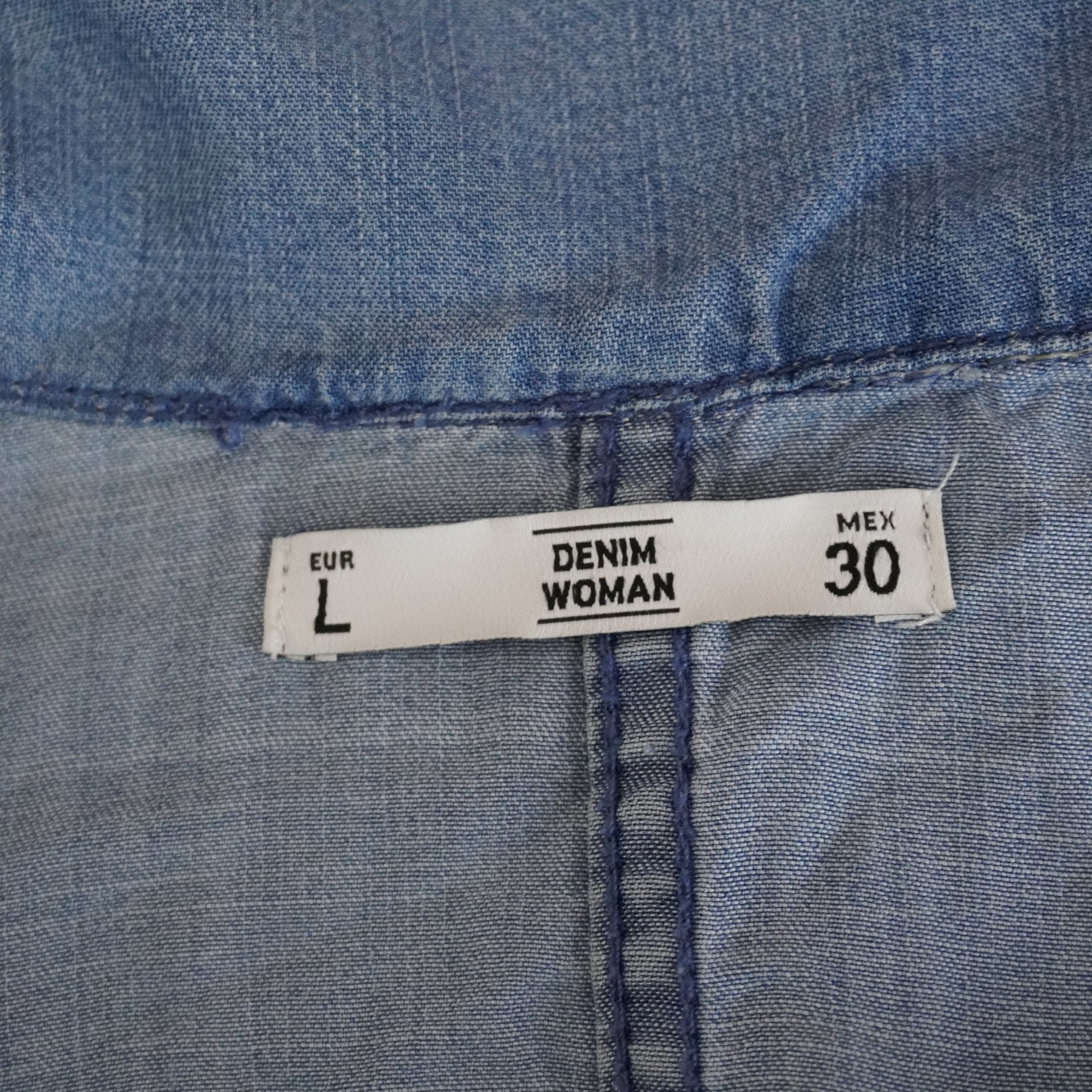 Vestido Denim para Mujer Usado - Azul, L
