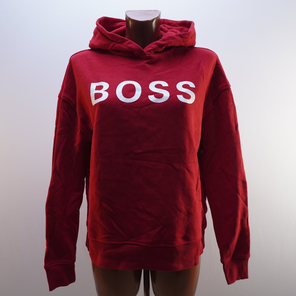 Sudadera con Capucha Hugo Boss para Mujer Usada - Roja, Pequeño (S)