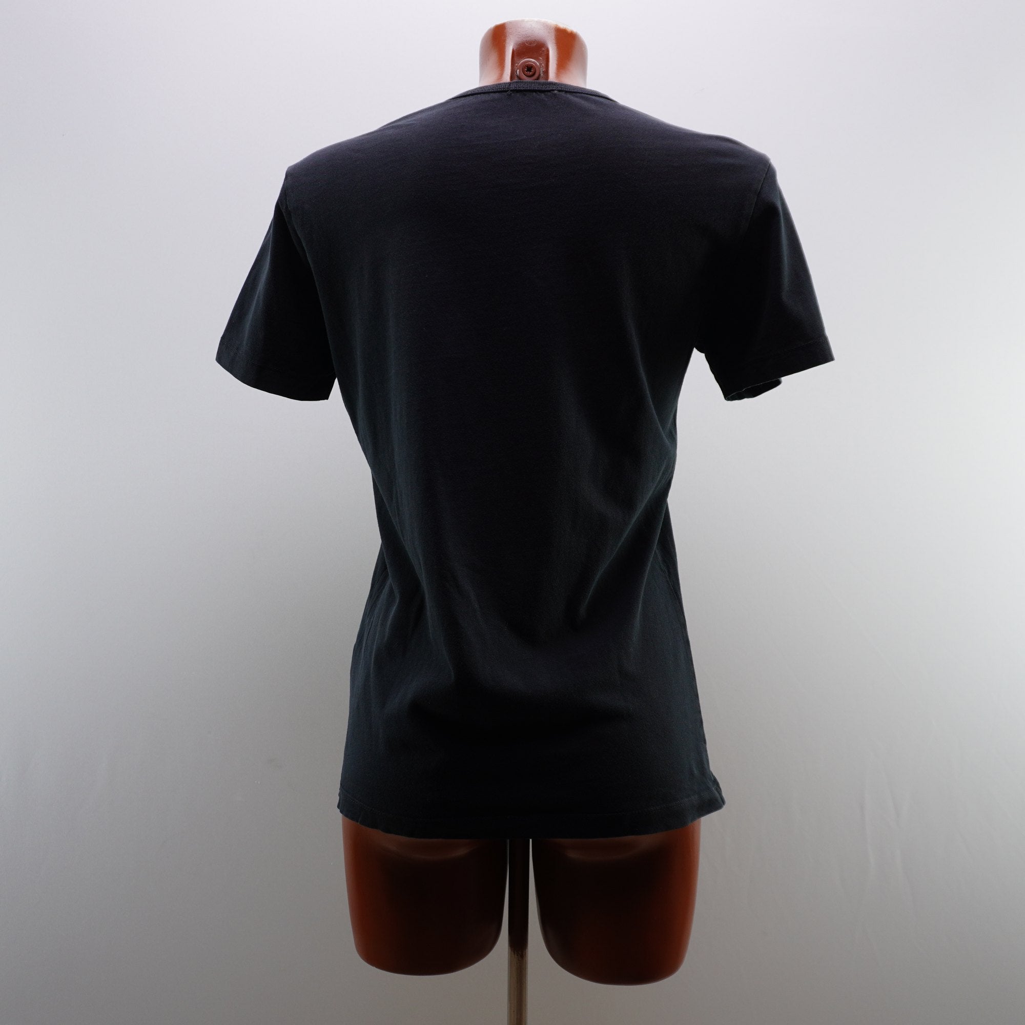 Camiseta de Manga Corta Calvin Klein para Mujer Usada - Negra, S