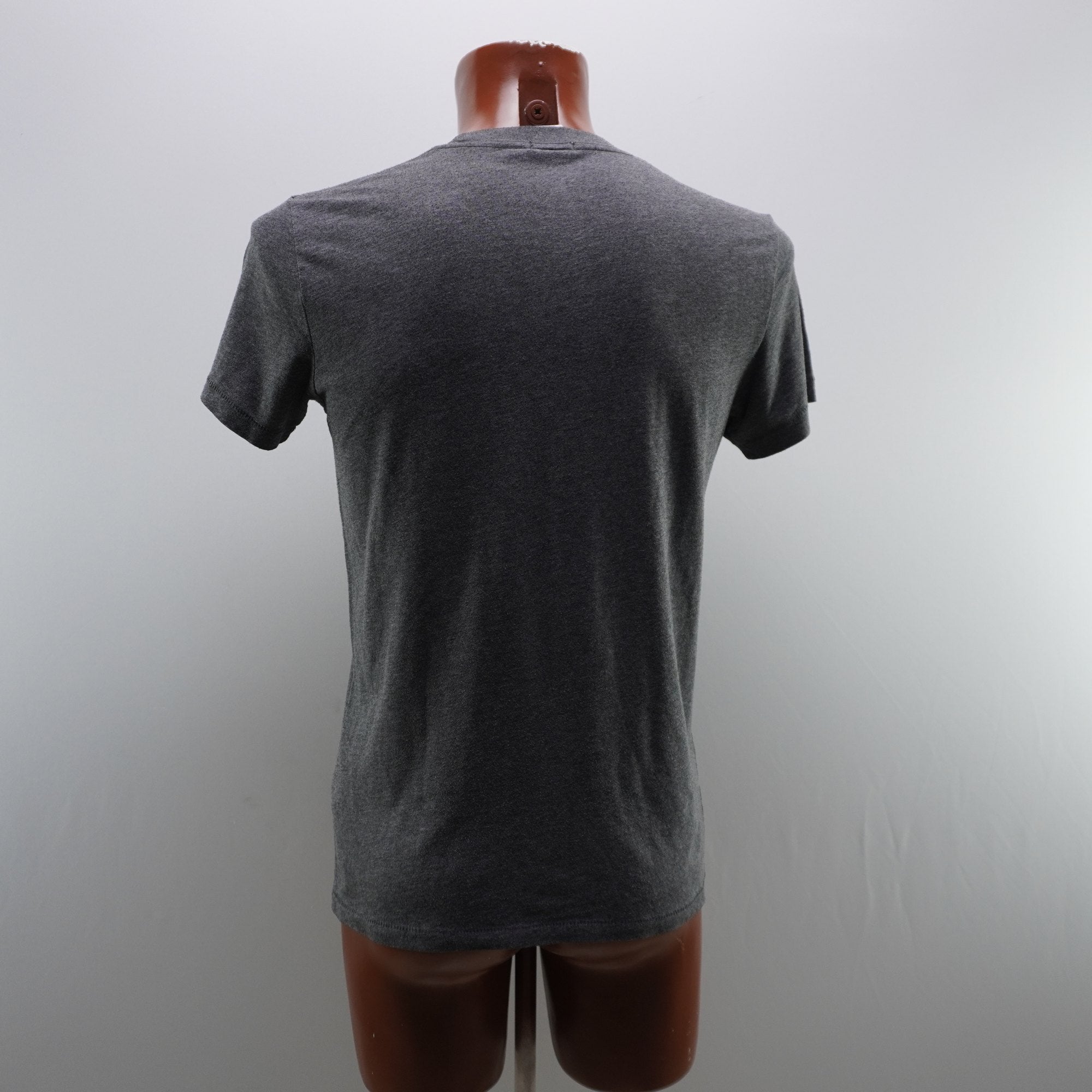 Camiseta de Manga Corta Abercrombie & Fitch para Hombre Usada - Gris, S