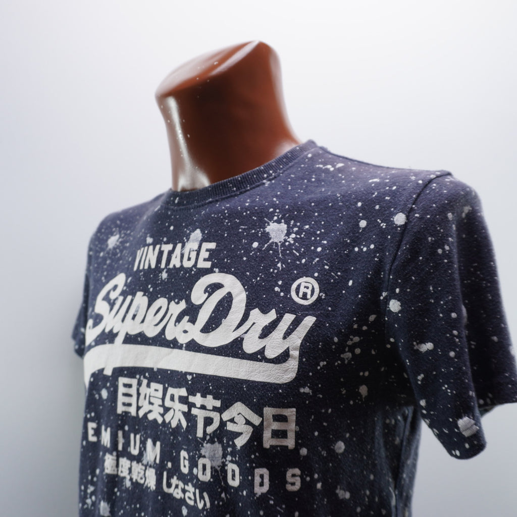 Camiseta Superdry para Hombre Usada - Azul Marino, M