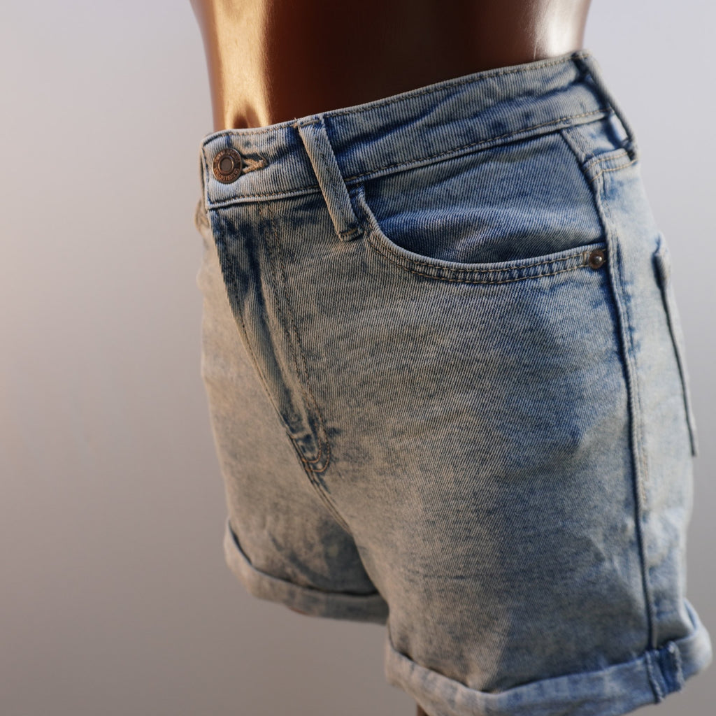 Pantalones Cortos Vaqueros Stradivarius para Mujer Usados - Azul, S