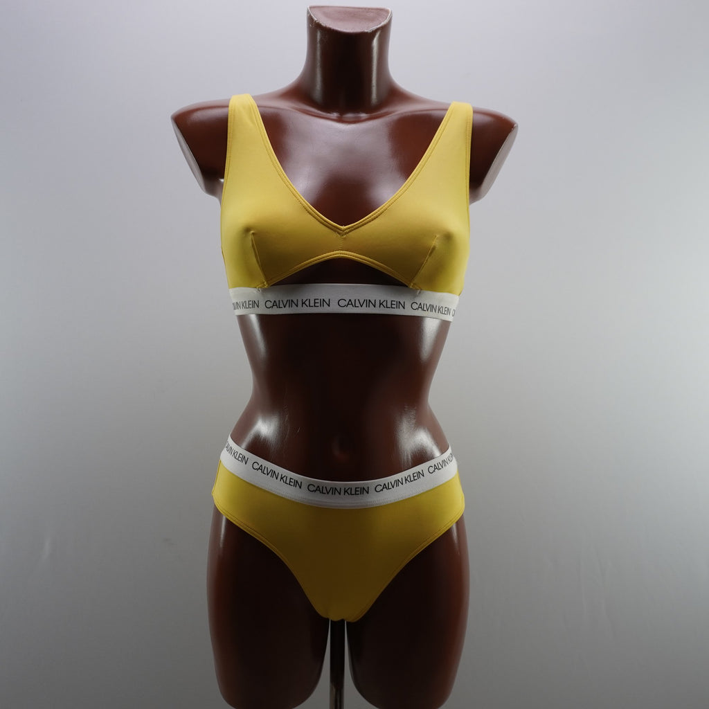 Vestido de Baño Calvin Klein para Mujer Usado - Amarillo, S