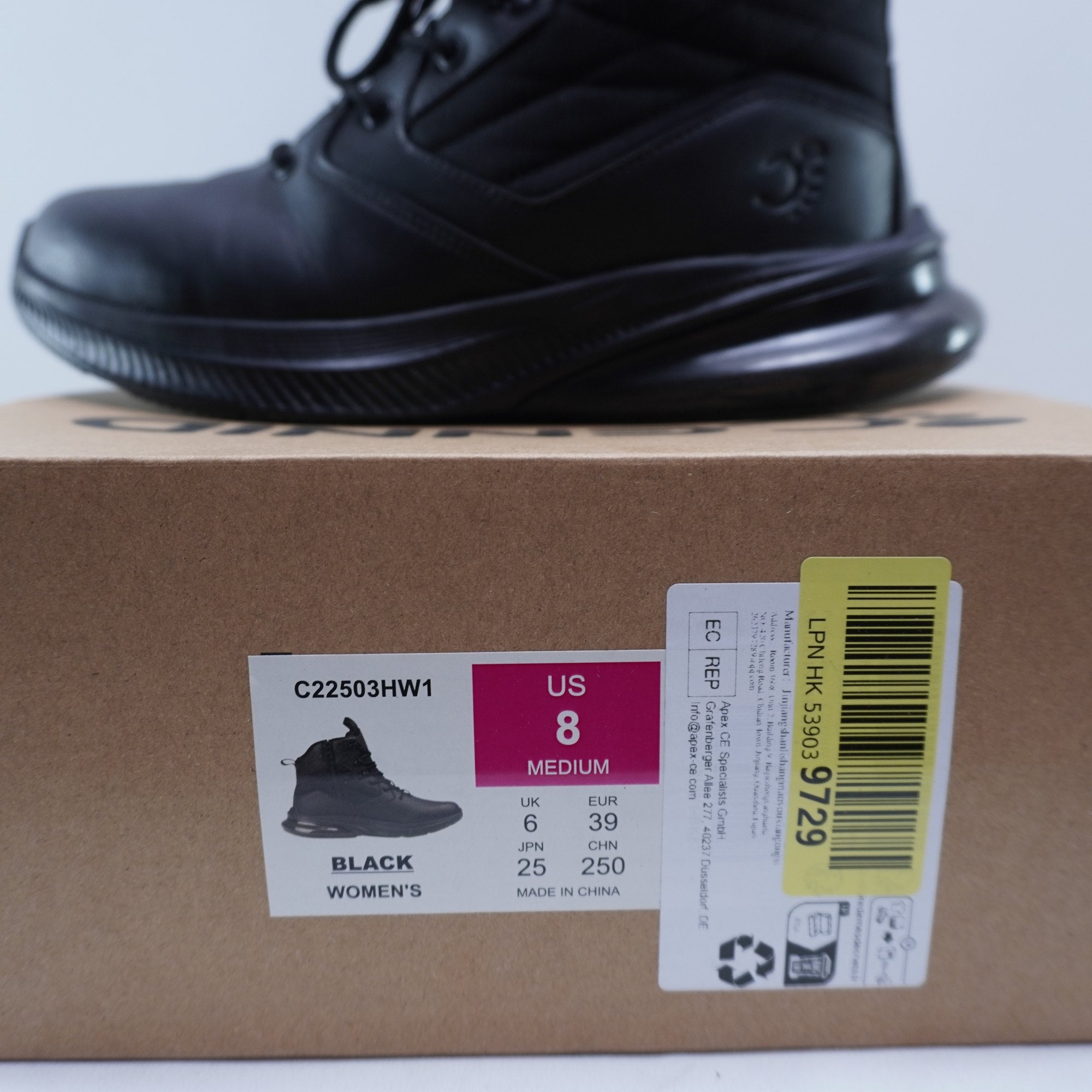 Botas Cennid para Mujer Nuevas - Negros, Talla 39