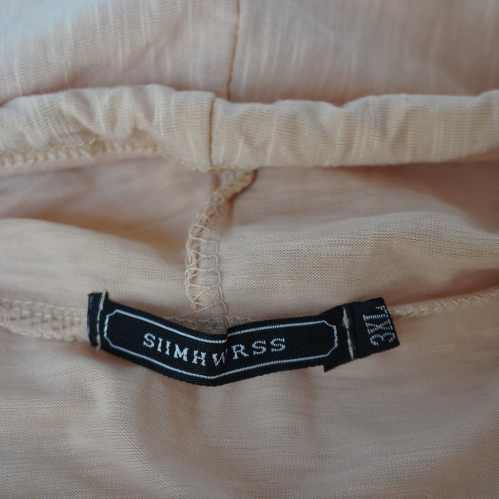 Sudadera con Capucha Siimhwrss para Hombre Usada - Beige, XXXL